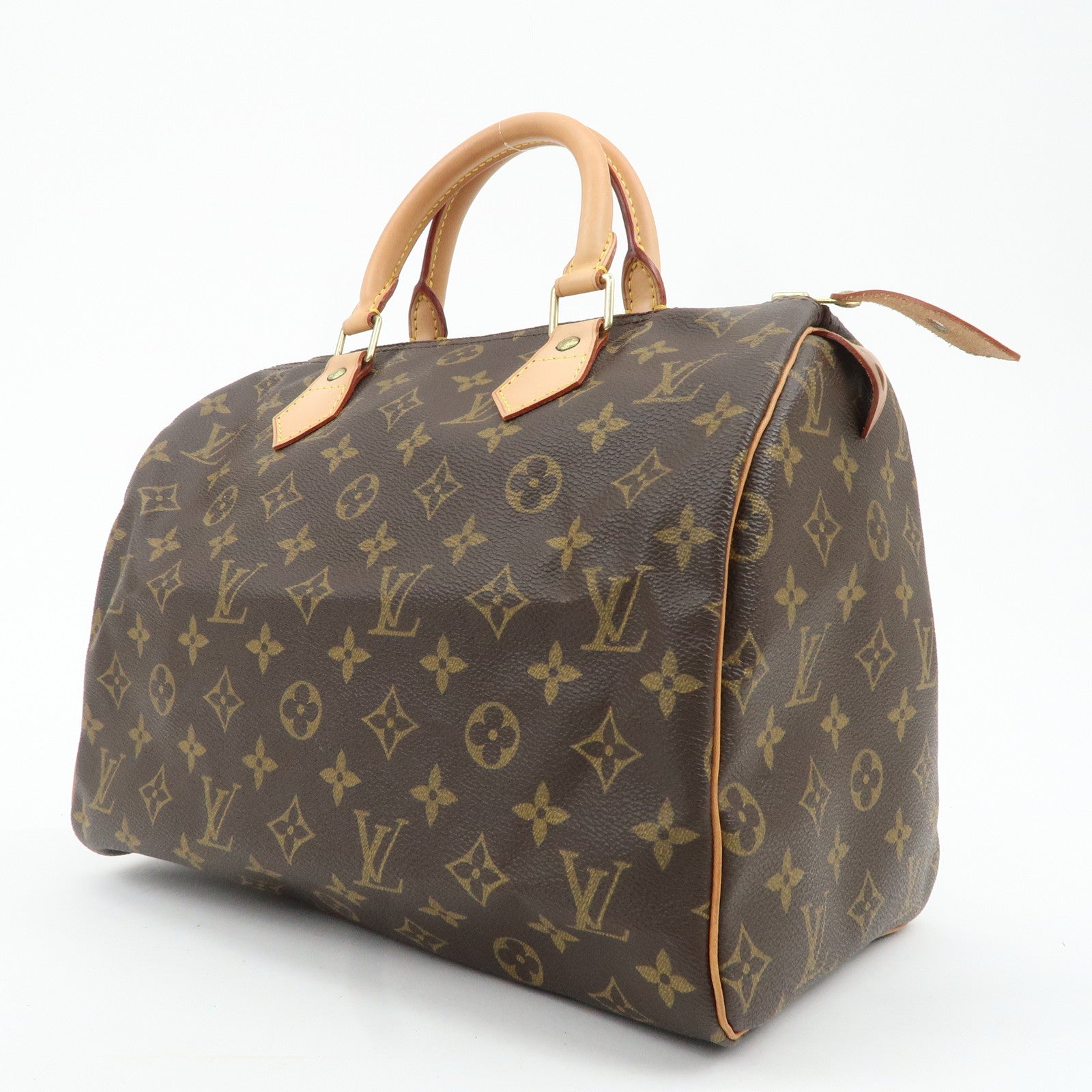 Louis Vuitton Monogram Speedy 30 Hand Bag Boston Bag M41526