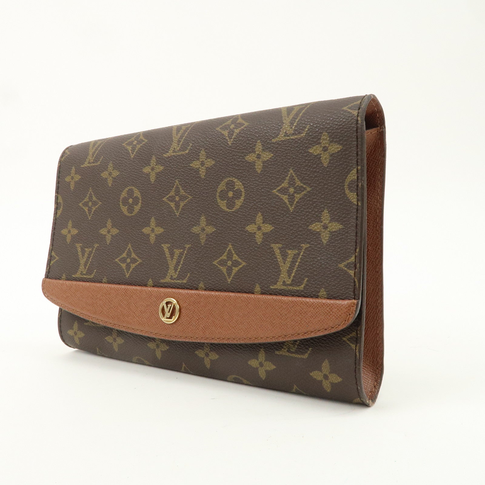 Louis Vuitton Monogram Bordeaux 24 Shoulder Bag Brown M51798