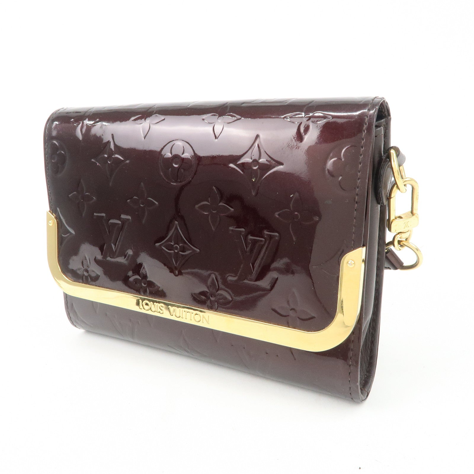 Louis Vuitton Monogram Vernis Rossmore PM Amarante M91546