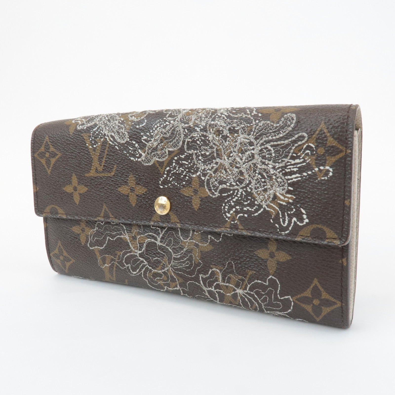 Louis Vuitton Monogram Dantelle Portefeuille Sarah Wallet M95390