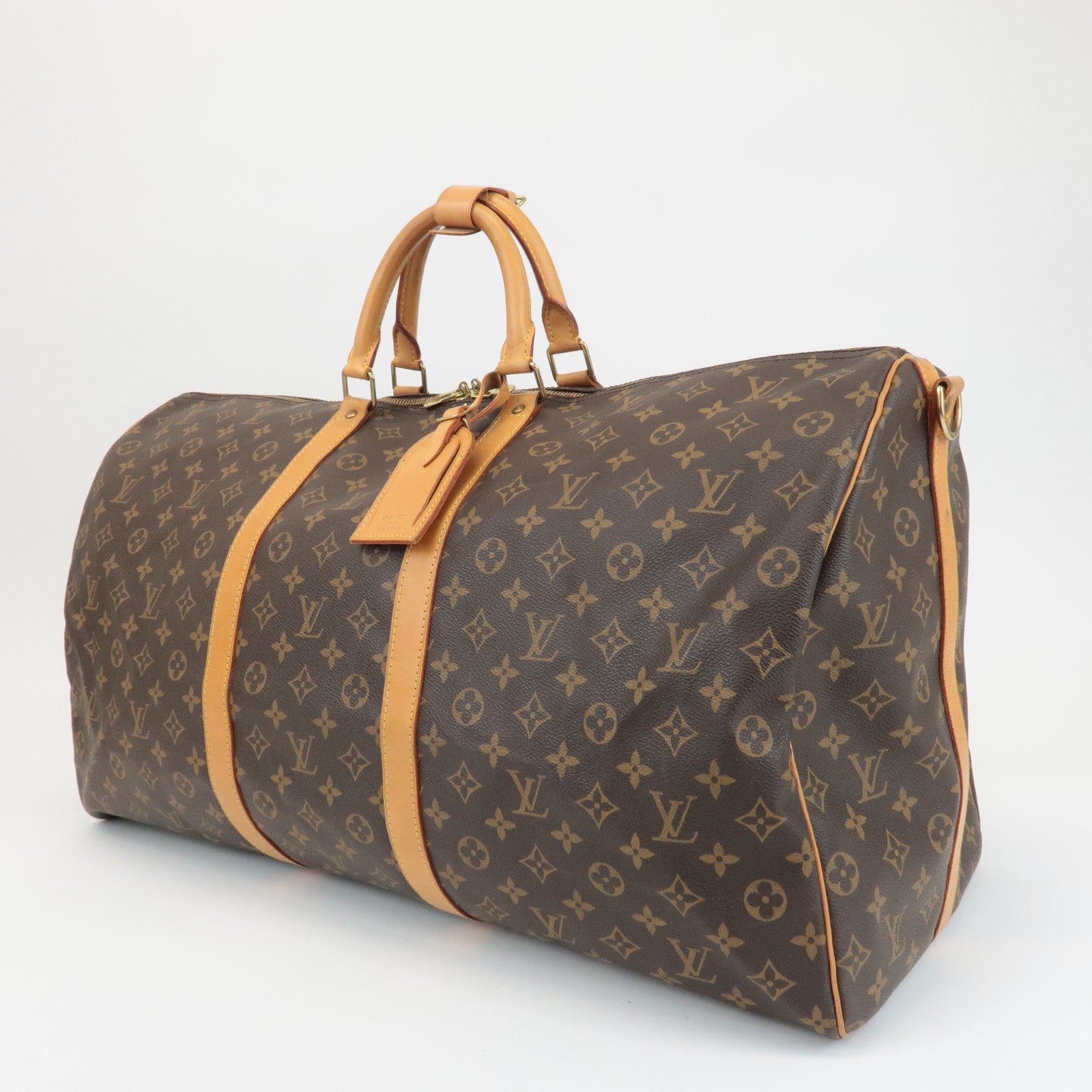 Louis Vuitton Monogram Keep All Bandouliere 60 Bag M41412