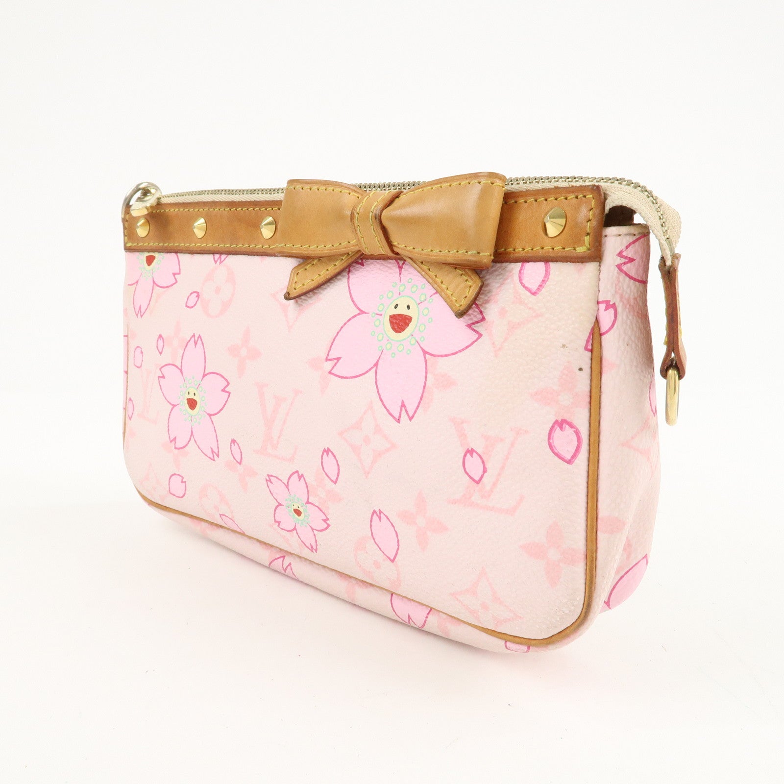 Louis Vuitton Cherry Blossom Pochette Accessoires Pink M92007