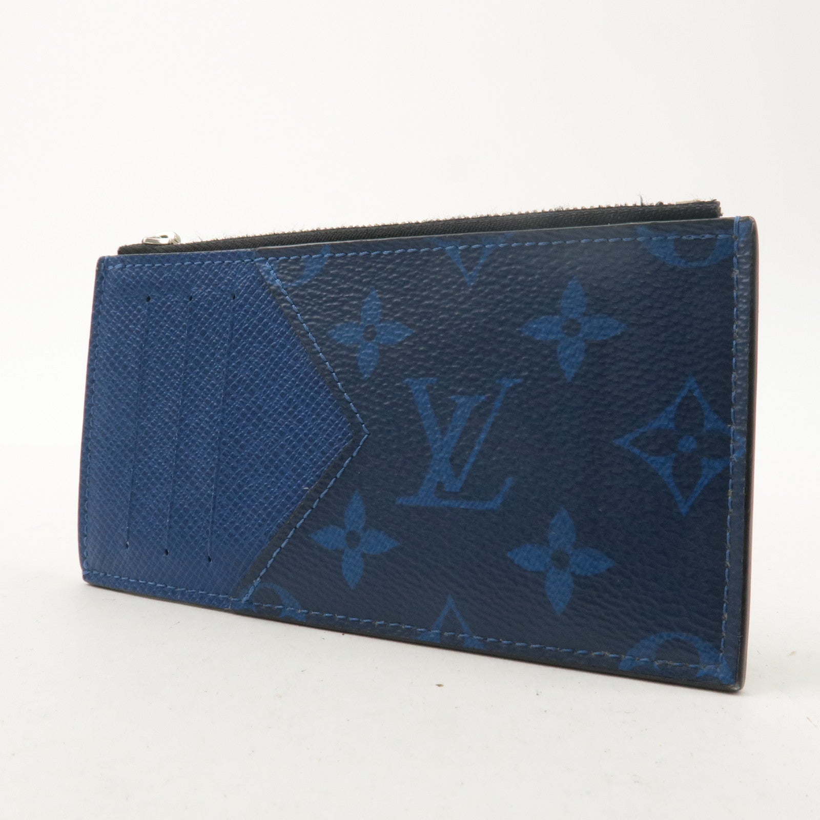 Louis Vuitton Taiga Leather Garama Coin Case Card Holder M30270