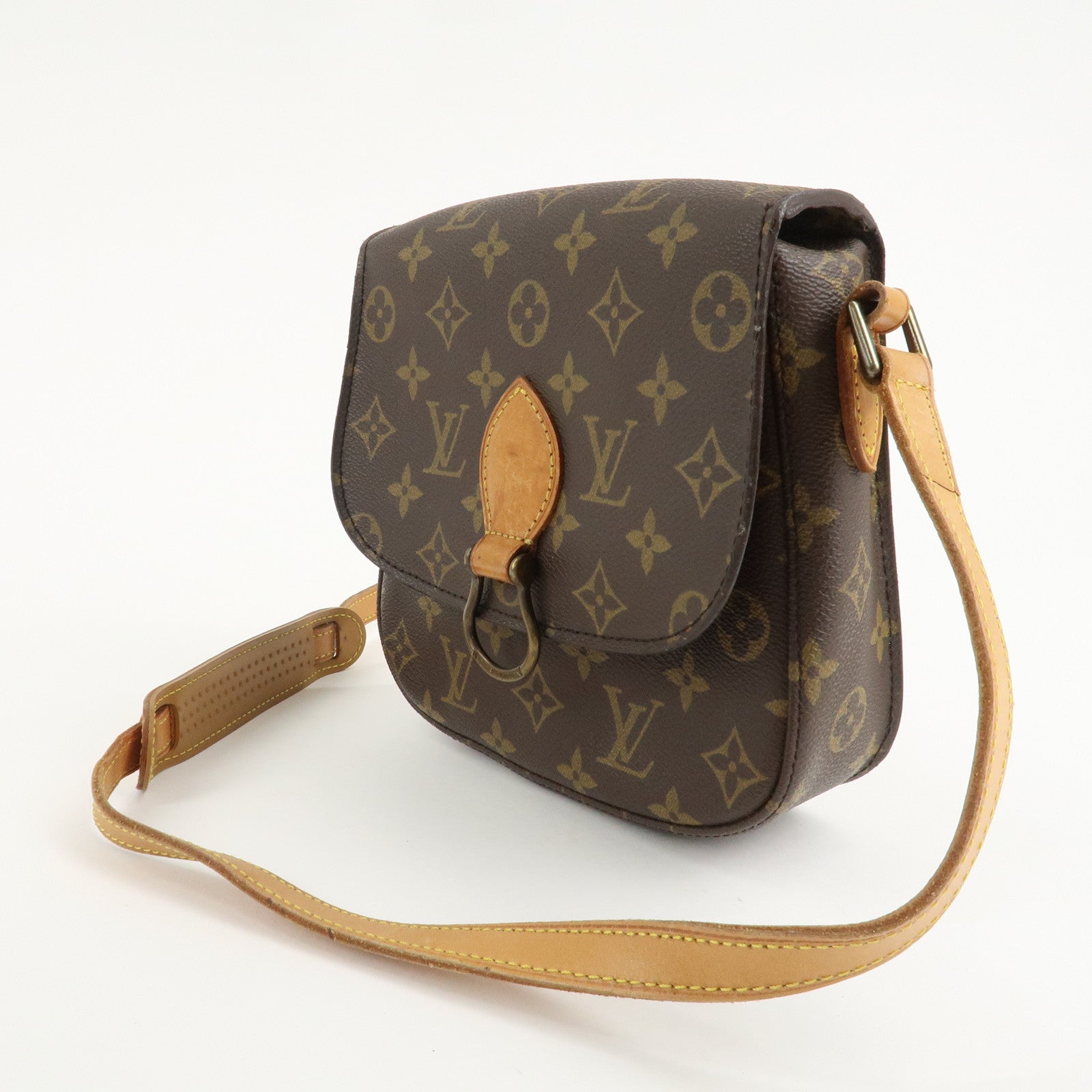 Louis Vuitton Monogram Mini Saint Cloud Shoulder Bag M51244