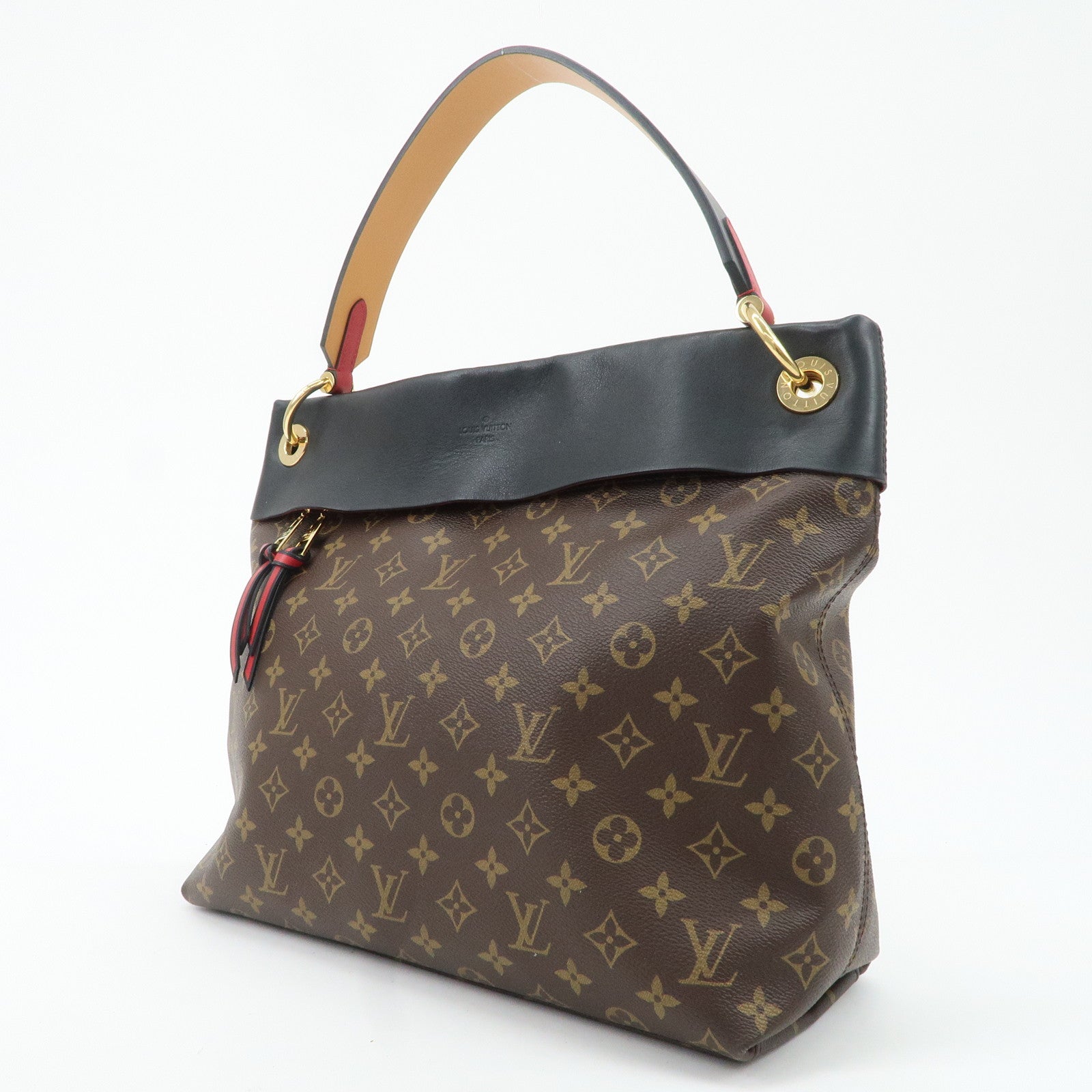 Louis Vuitton Monogram Tuileries Hobo Shoulder Bag M43154