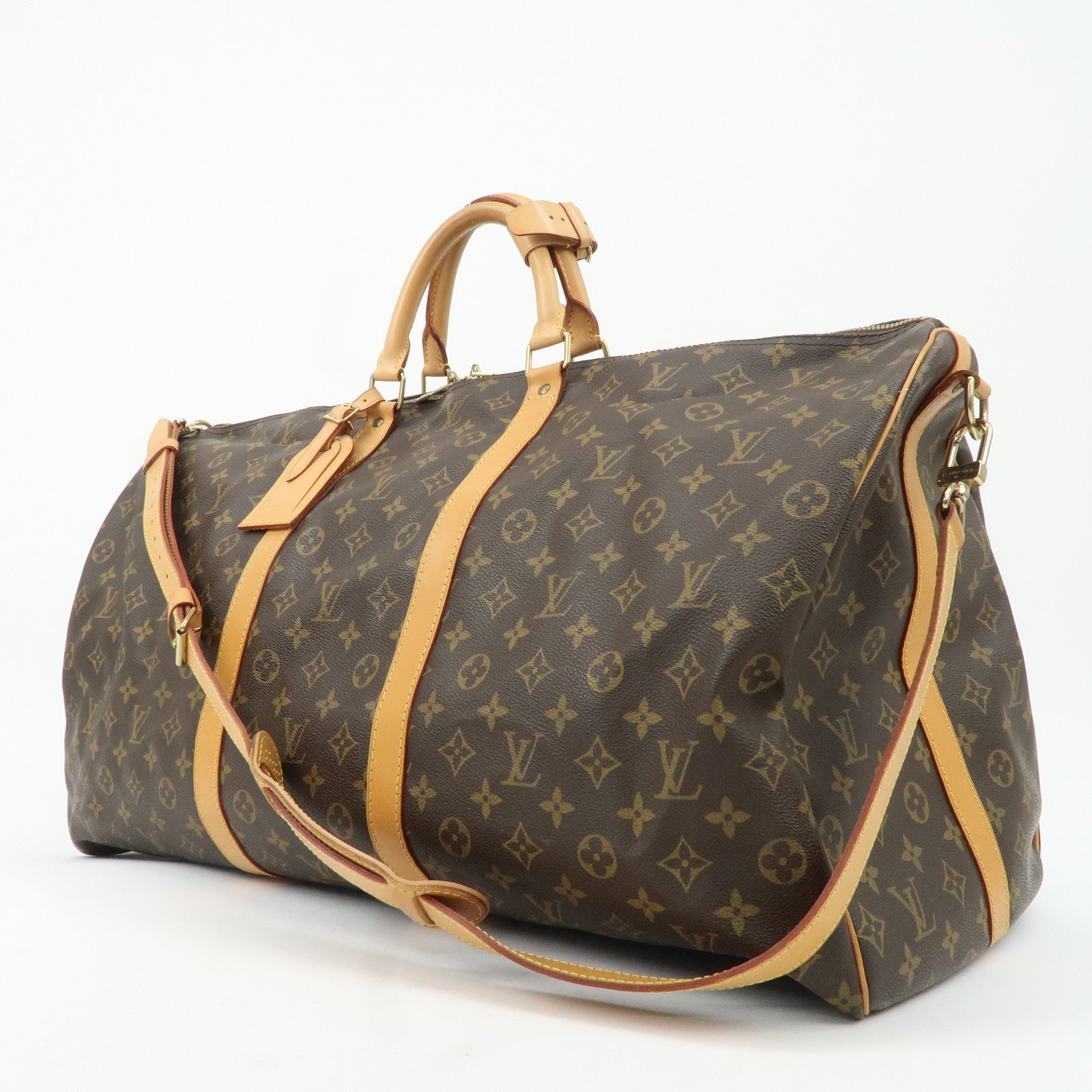 Louis Vuitton Monogram Keep All Bandouliere 60 Bag M41412