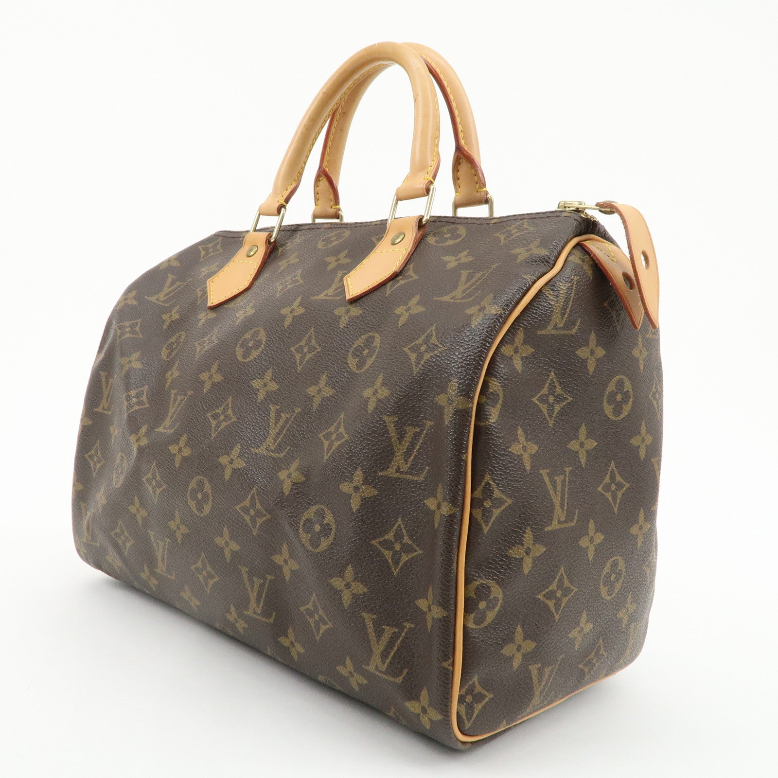 Louis Vuitton Monogram Speedy 30 Hand Bag Boston Bag M41108