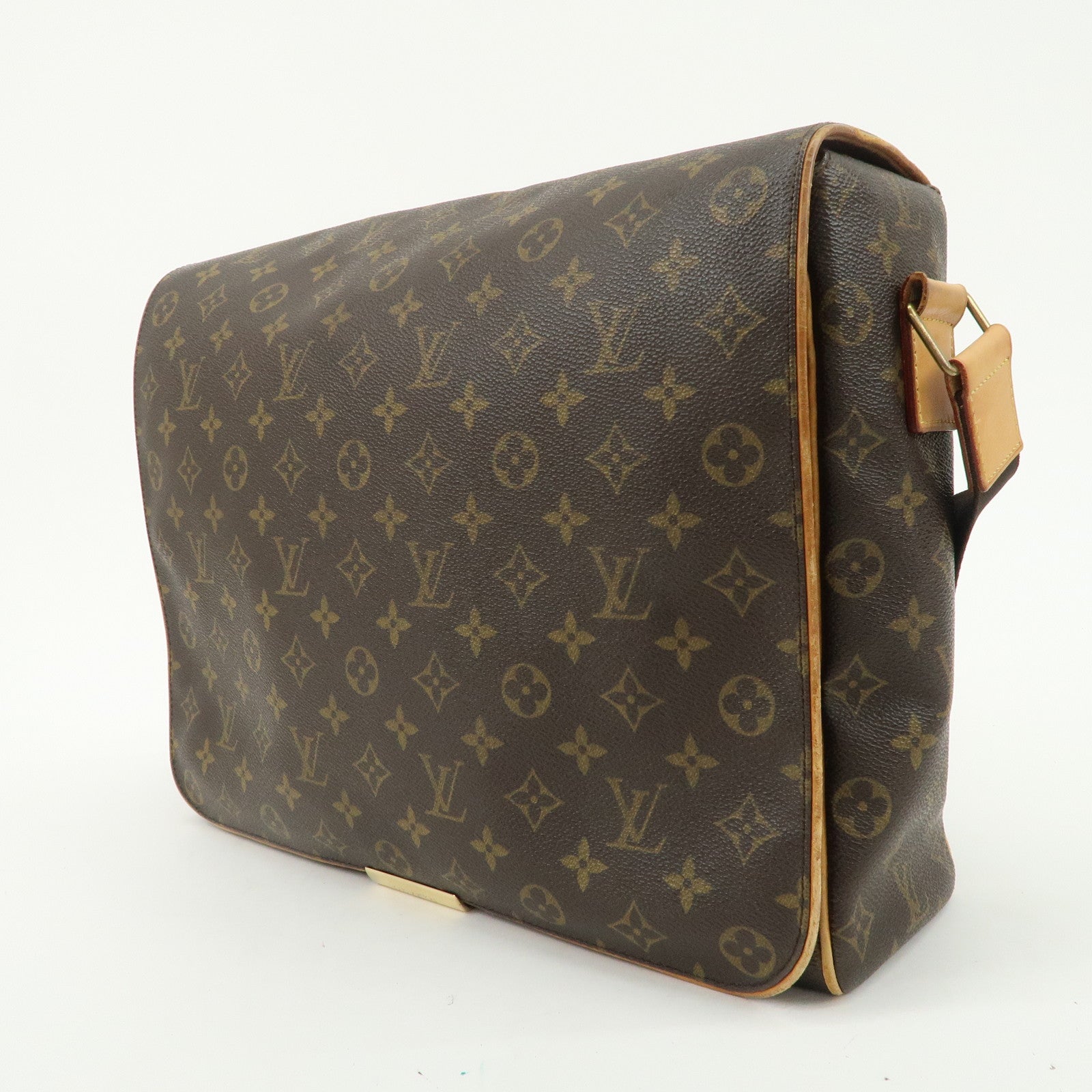 Louis Vuitton Monogram Abbesses Messenger Bag Hand Bag M45257