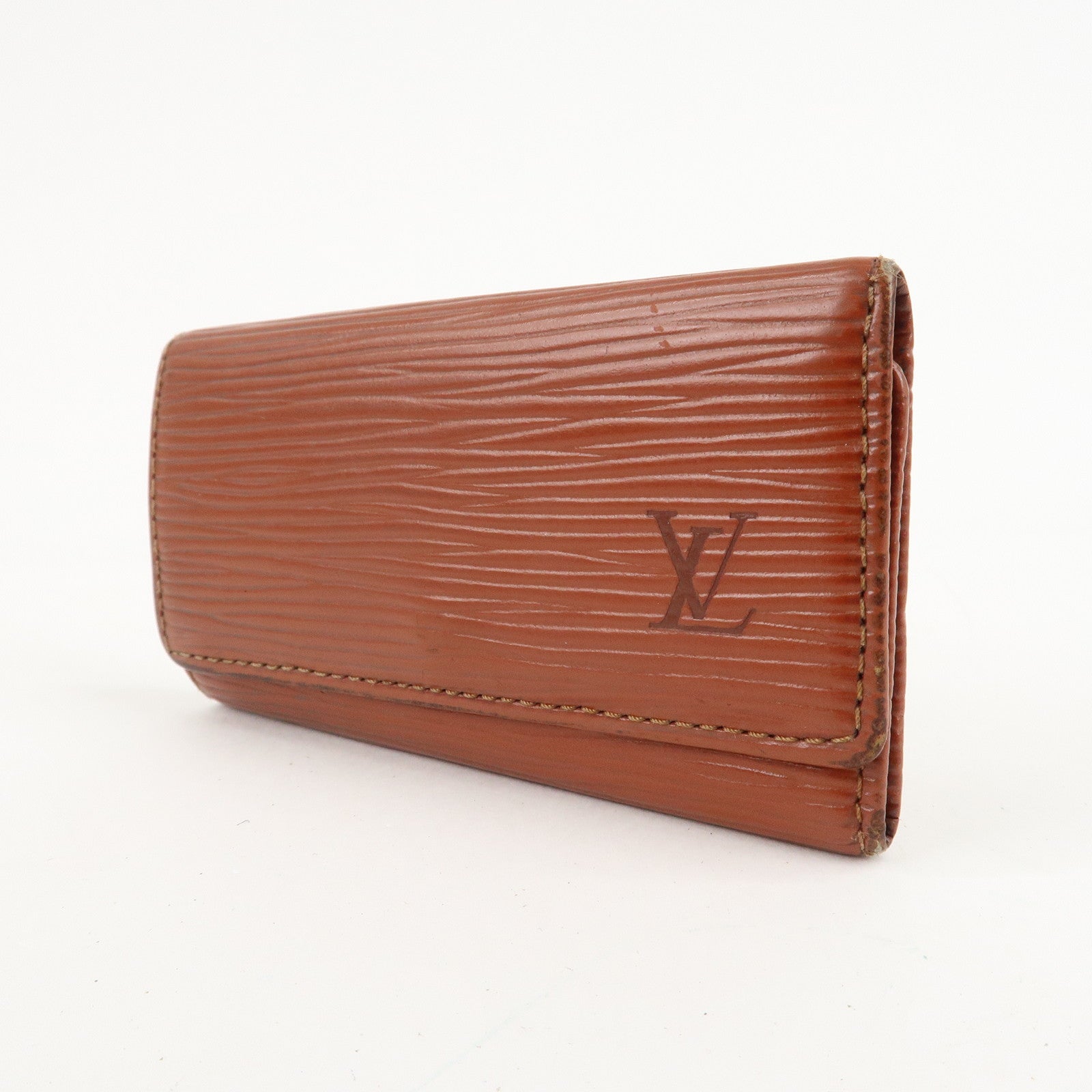 Louis Vuitton Epi Set of 2 Key Case M63823 M6381D Used