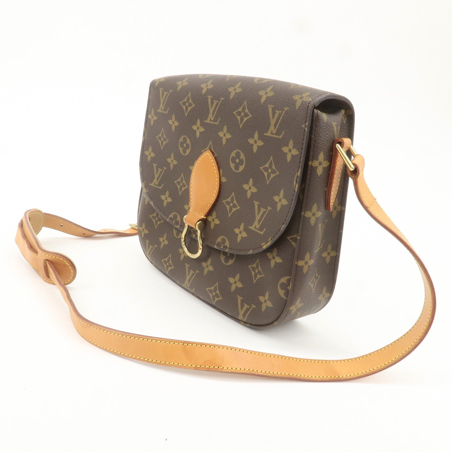 Louis Vuitton Monogram Saint Cloud GM Shoulder Bag M51242