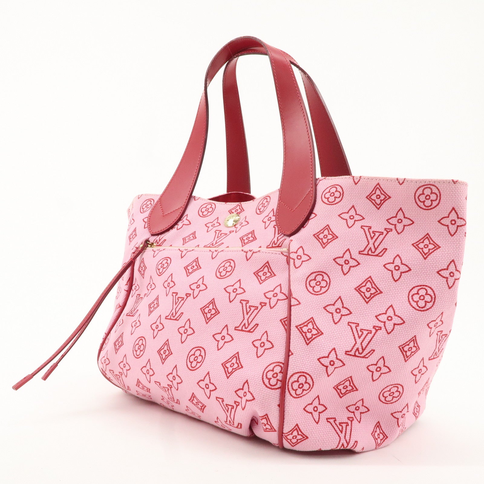 Louis Vuitton Beach Line Cabas Ipanema PM Tote Bag Rose M95984