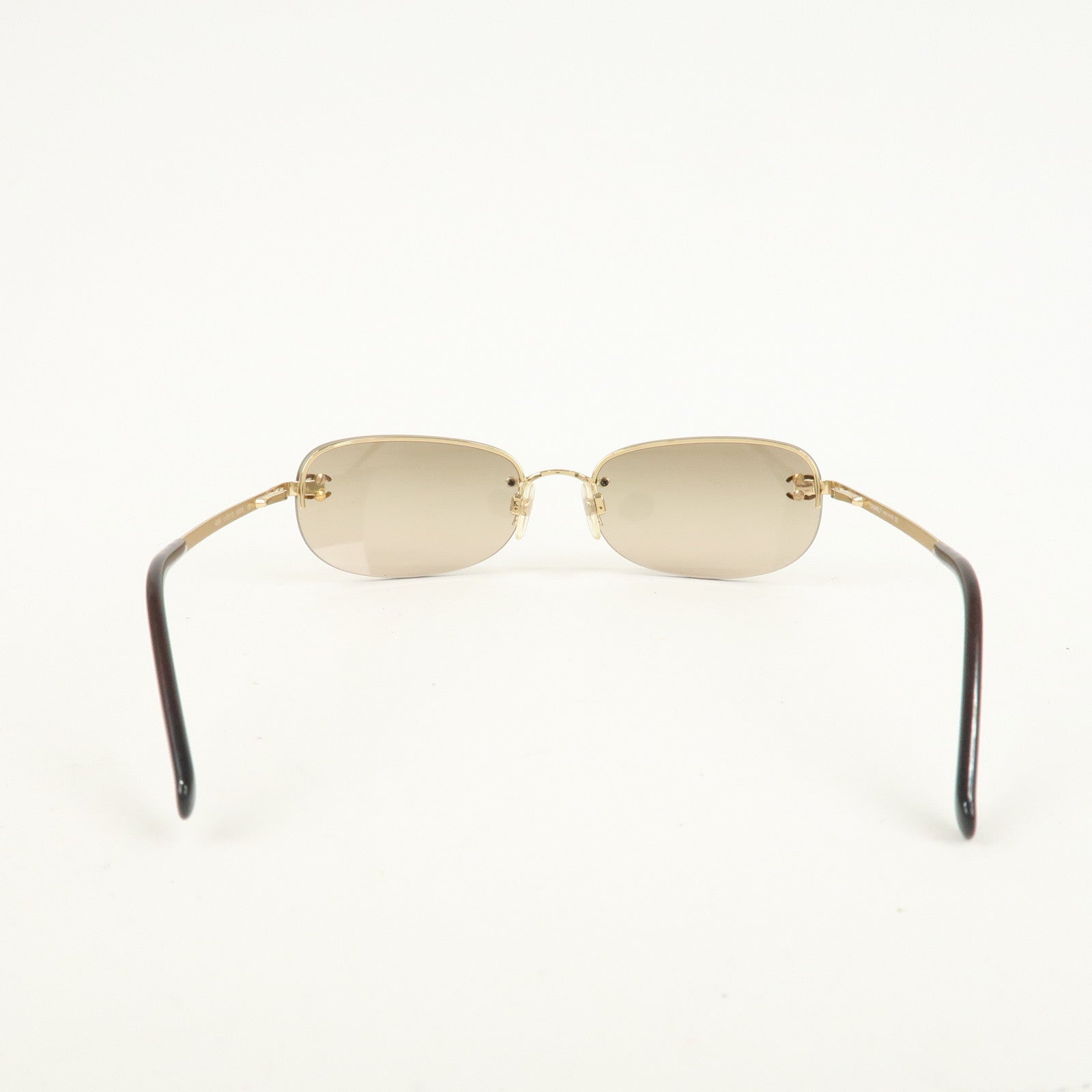 CHANEL Metal Plastic Sunglasses 40099 C.125/13 55□16 130