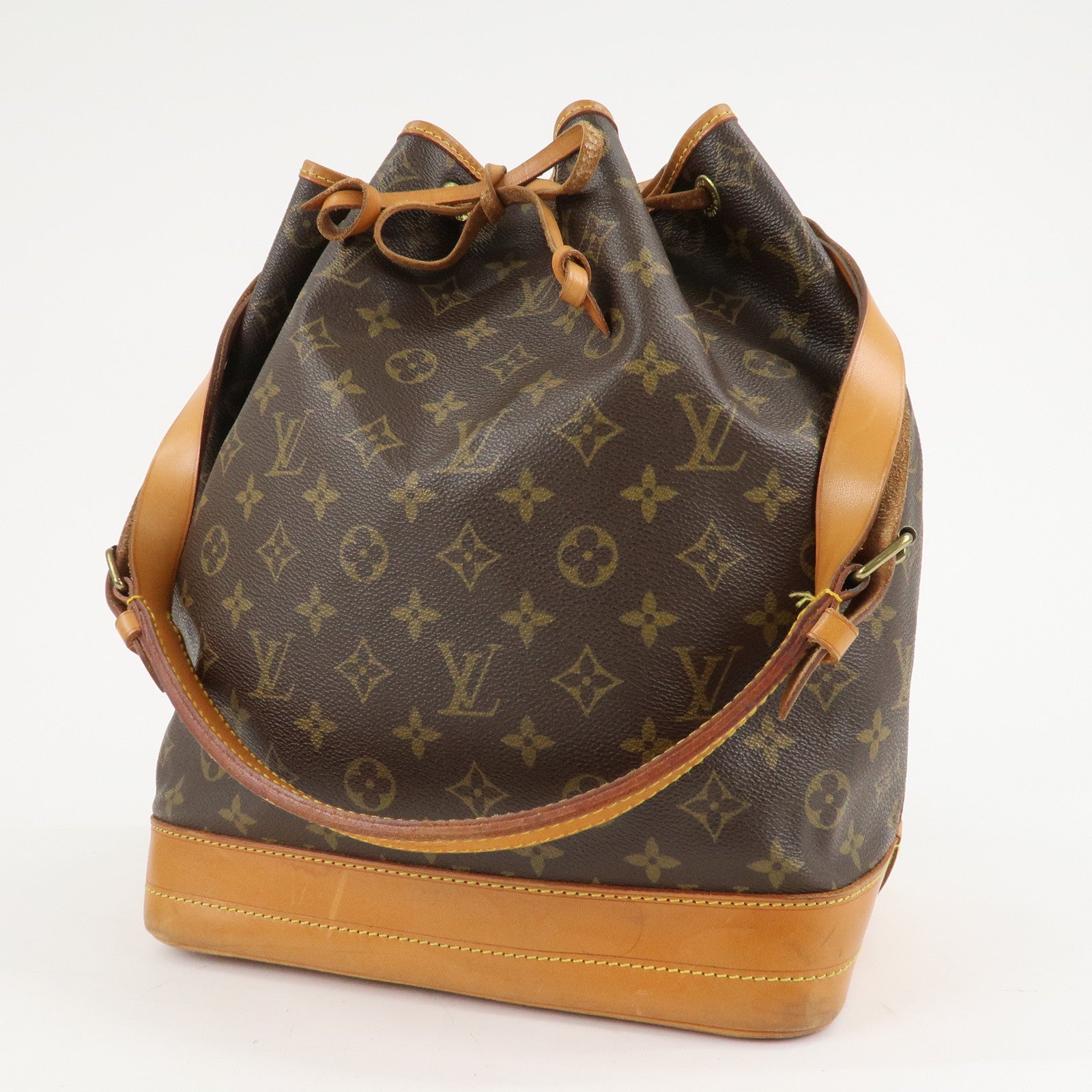 Louis Vuitton Monogram Noe Shoulder Bag Hand Bag Brown M42224