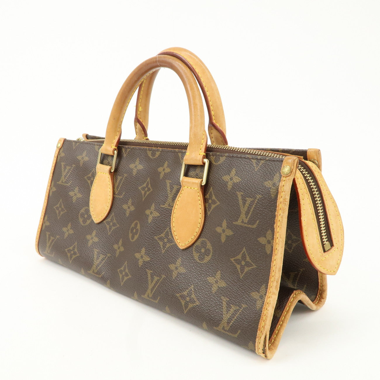 Louis Vuitton Monogram Popincourt Hand Bag Brown M40009