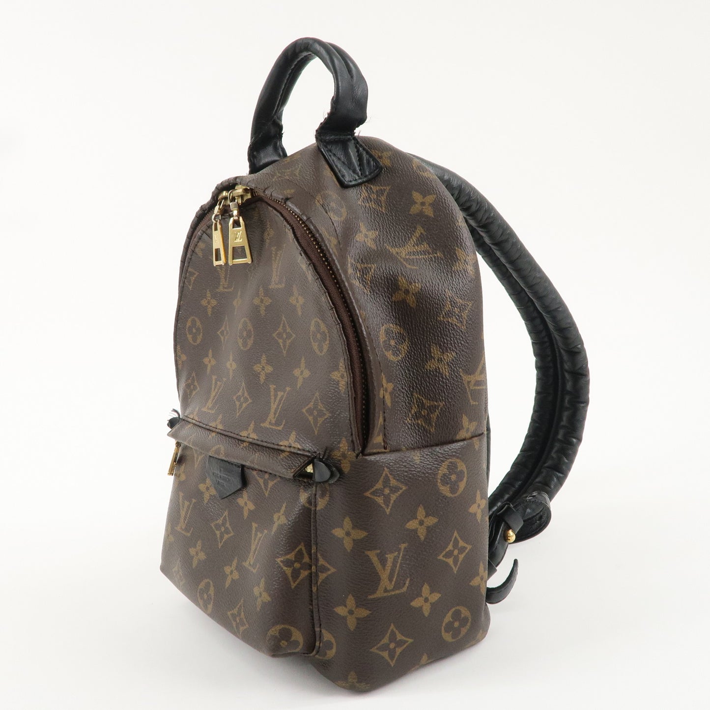 Louis Vuitton Monogram Palm Springs Back Pack PM Brown M44871