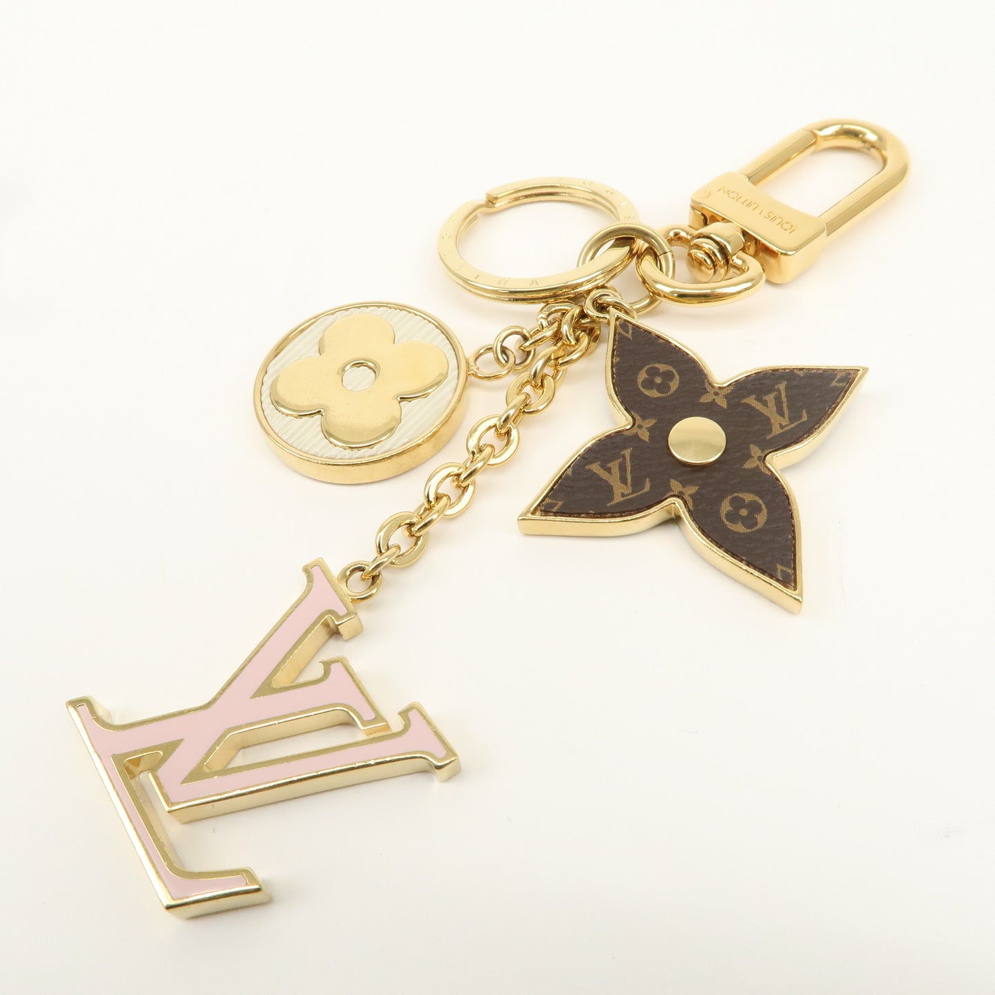 Louis Vuitton Porte Cles Spring Street Bag Charm Gold M69008