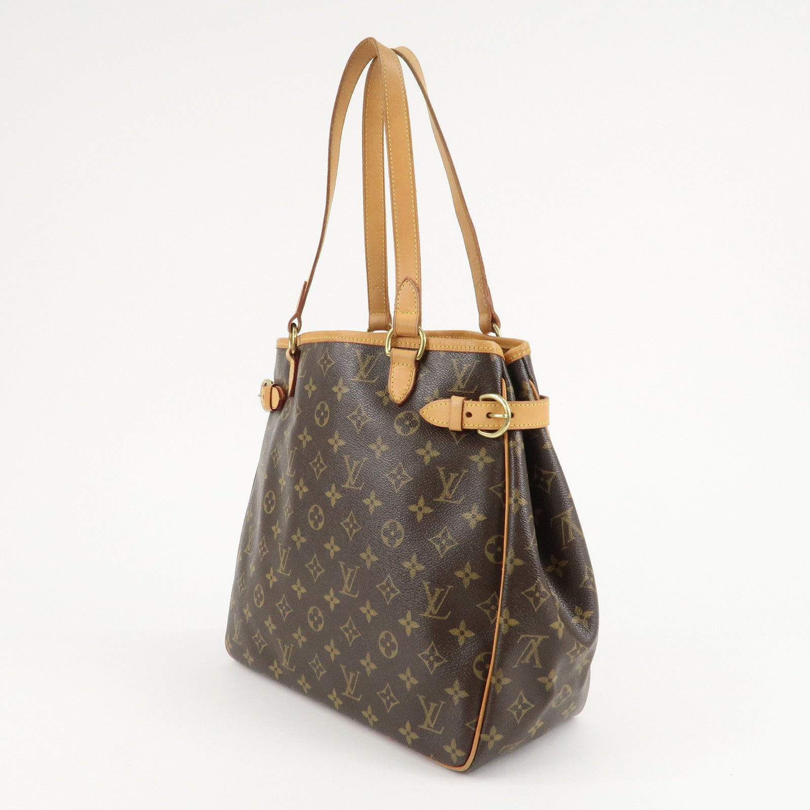 Louis Vuitton Monogram Batignolles Vertical Tote Bag M51153 Used