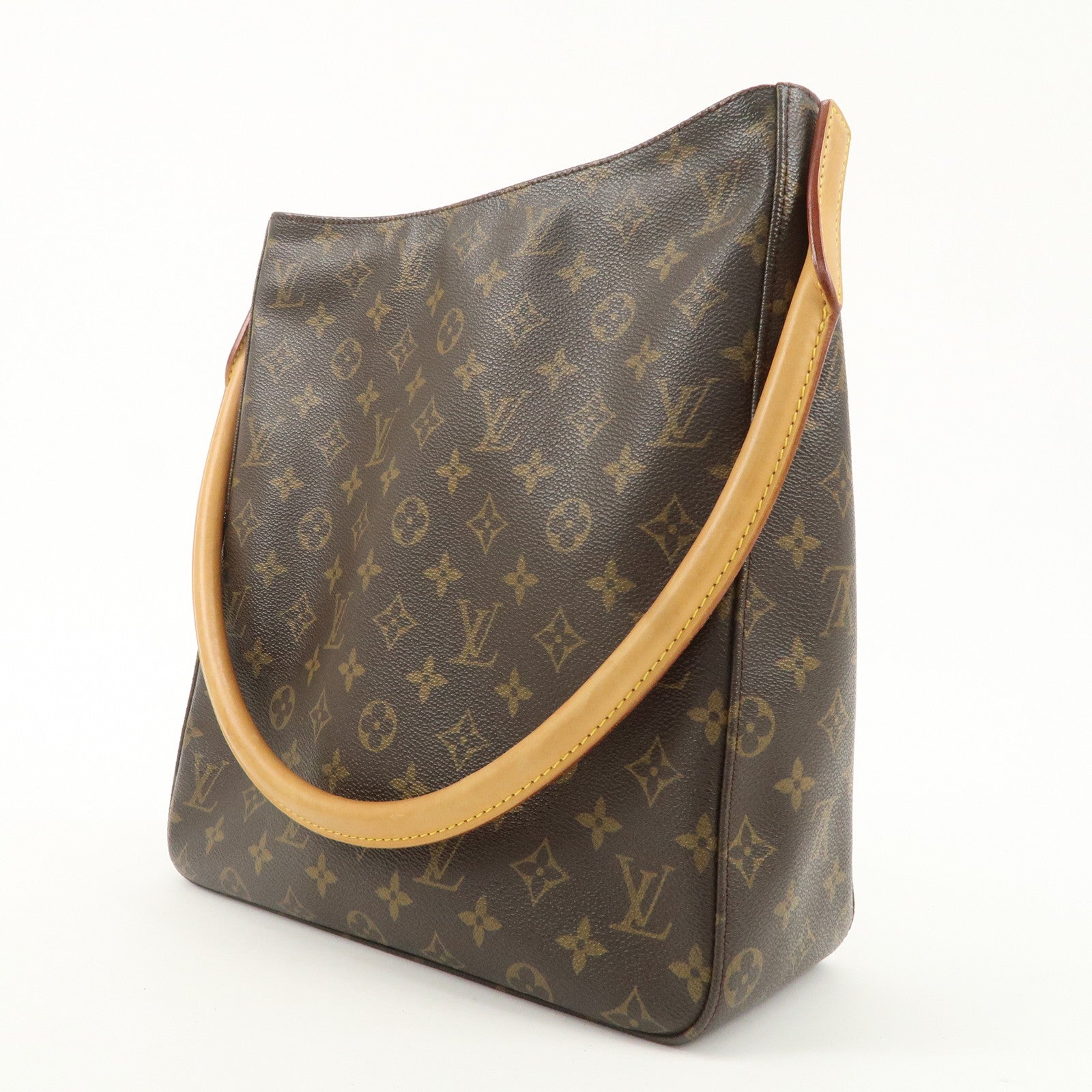 Louis Vuitton Monogram Looping GM Shoulder Bag Hand Bag M51145 Used