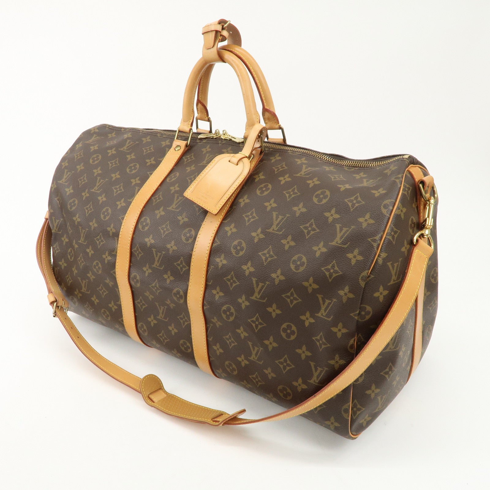 Louis Vuitton Monogram Keep All Bandouliere 55 Bag M41414 Used