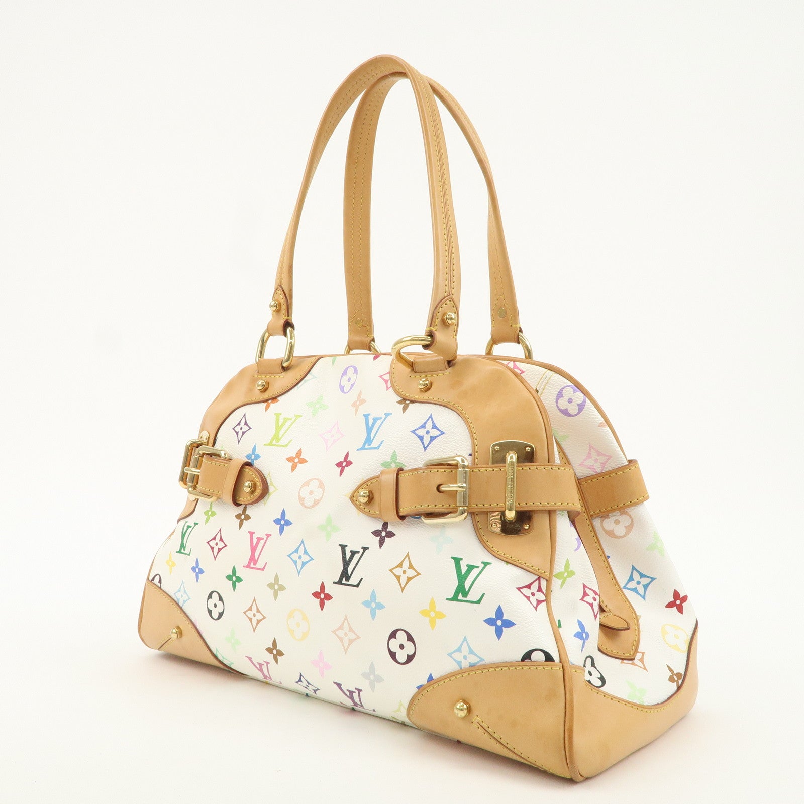 Louis Vuitton Monogram Multicolor Claudia Hand Bag M40193