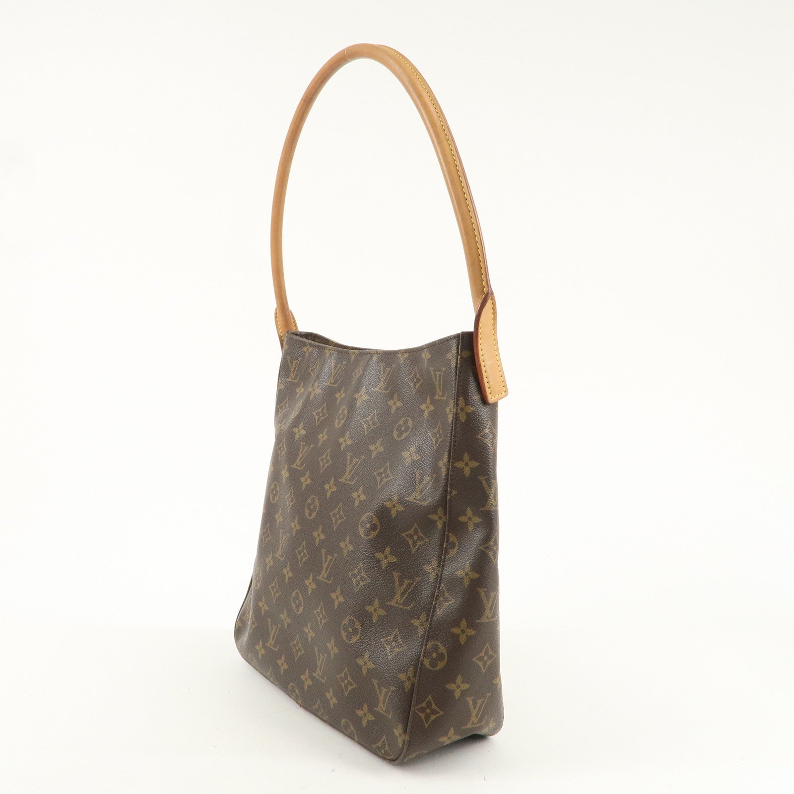 Louis Vuitton Monogram Looping GM Shoulder Bag Brown M51145