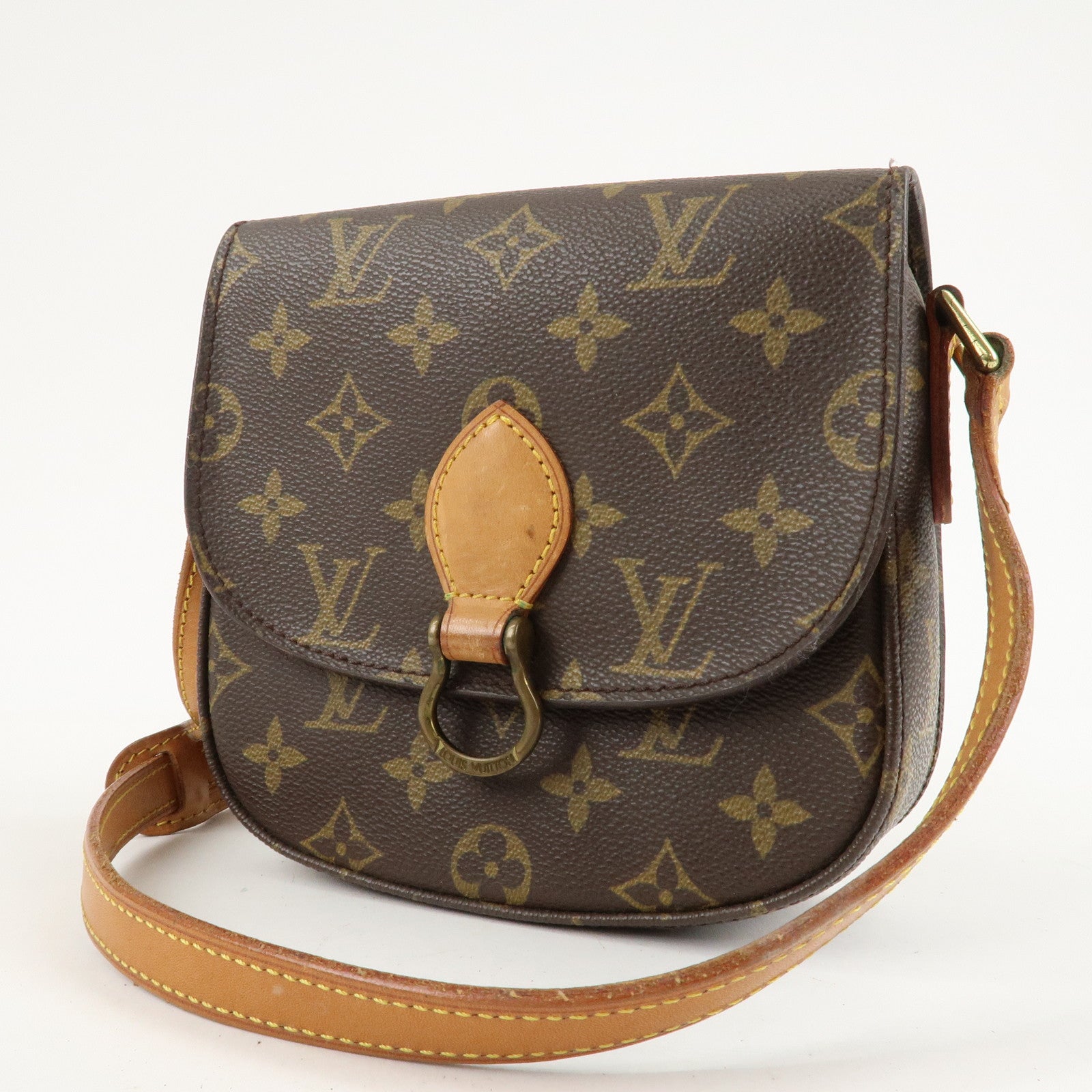 Louis Vuitton Monogram Mini Saint Cloud Shoulder Bag M51244