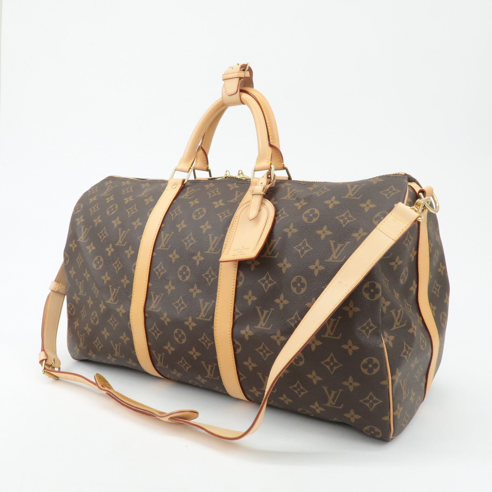 Louis Vuitton Monogram Keep All 50 Boston Bag M41416