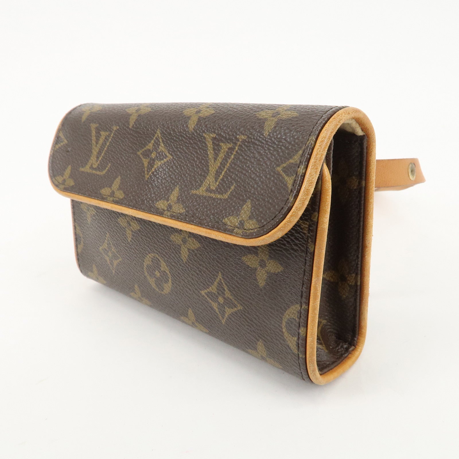 Louis Vuitton Monogram Pochette Florentine Waist Bag BeltXS M51855 Used