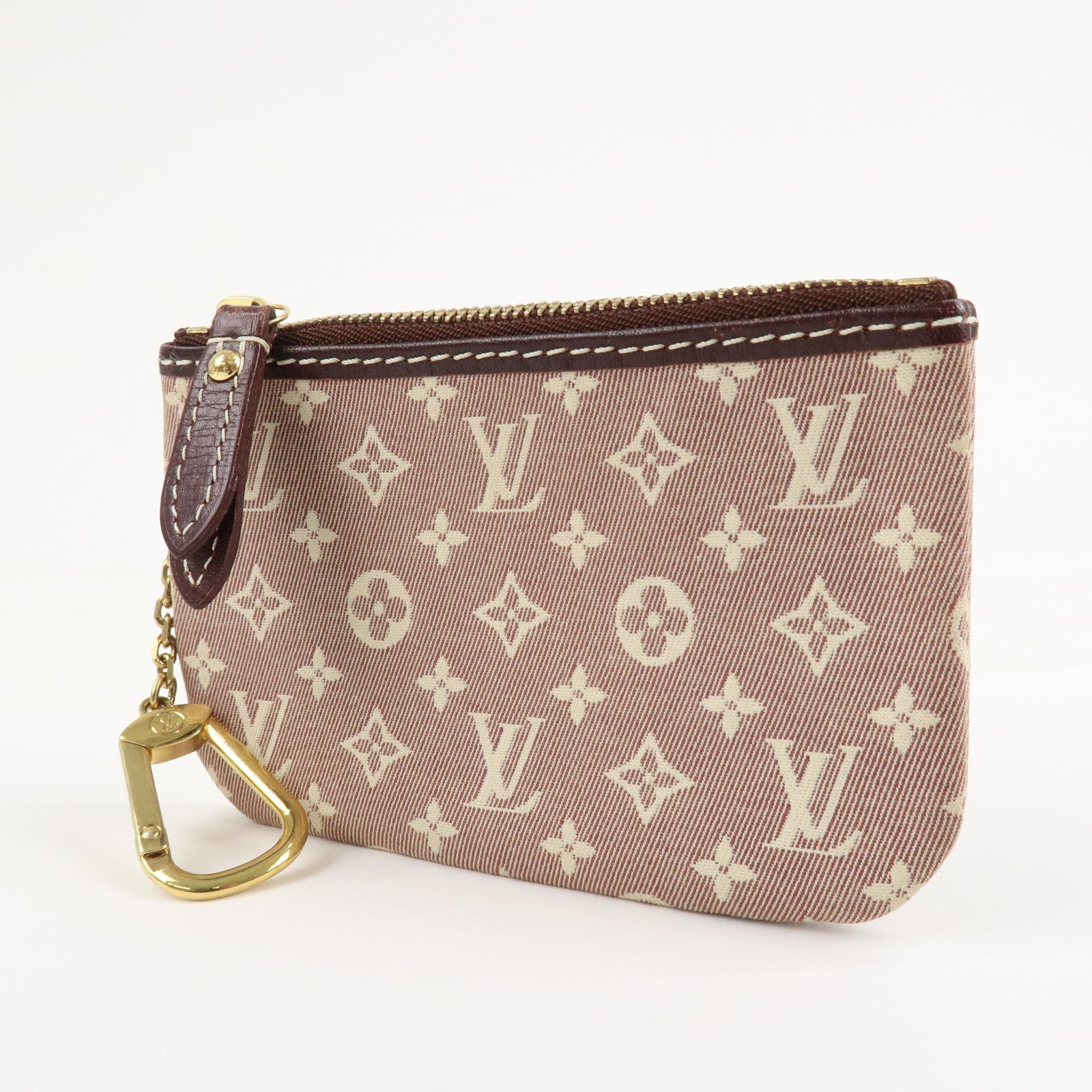 Louis Vuitton Monogram Idylle Pochette Cles Coin Case Sepia M62995