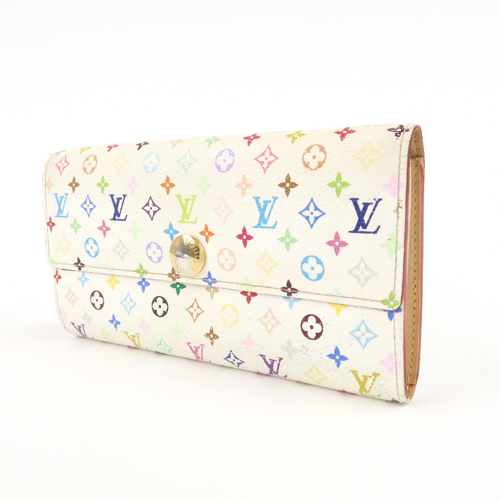 Louis Vuitton Monogram Multicolor Portefeuille Sarah Wallet M93532