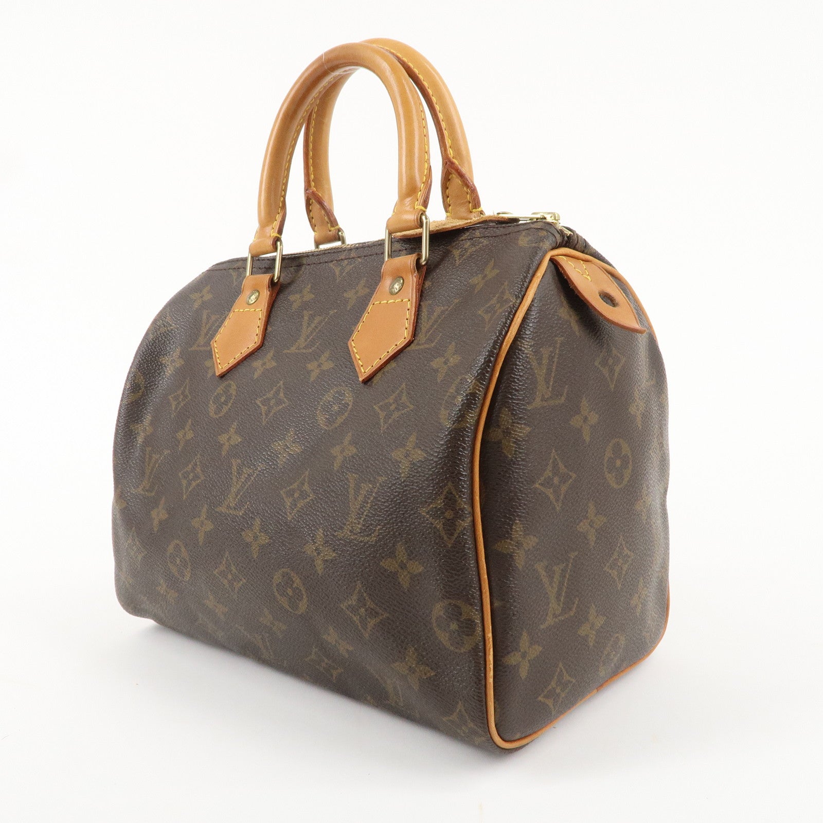 Louis Vuitton Monogram Speedy 25 Hand Bag Boston Bag M41528