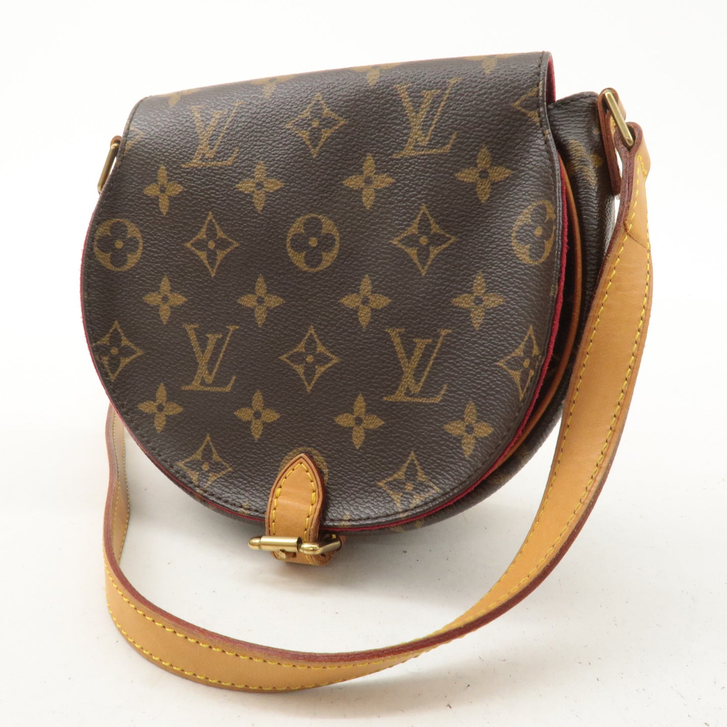Louis Vuitton Monogram Tambourine Shoulder Bag Brown M51179