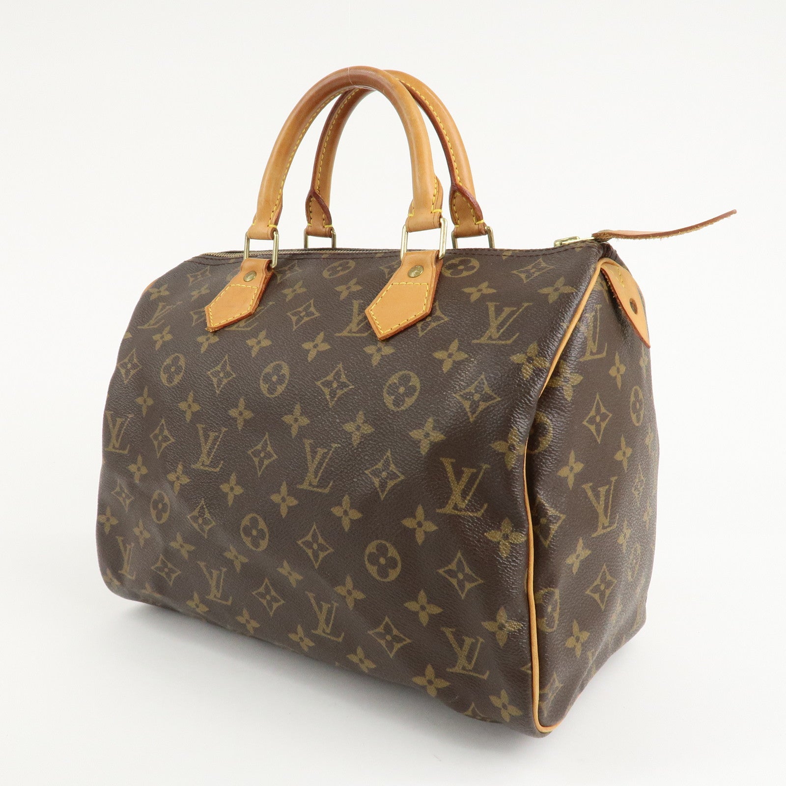 Louis Vuitton Monogram Speedy 30 Hand Bag Boston Bag M41108