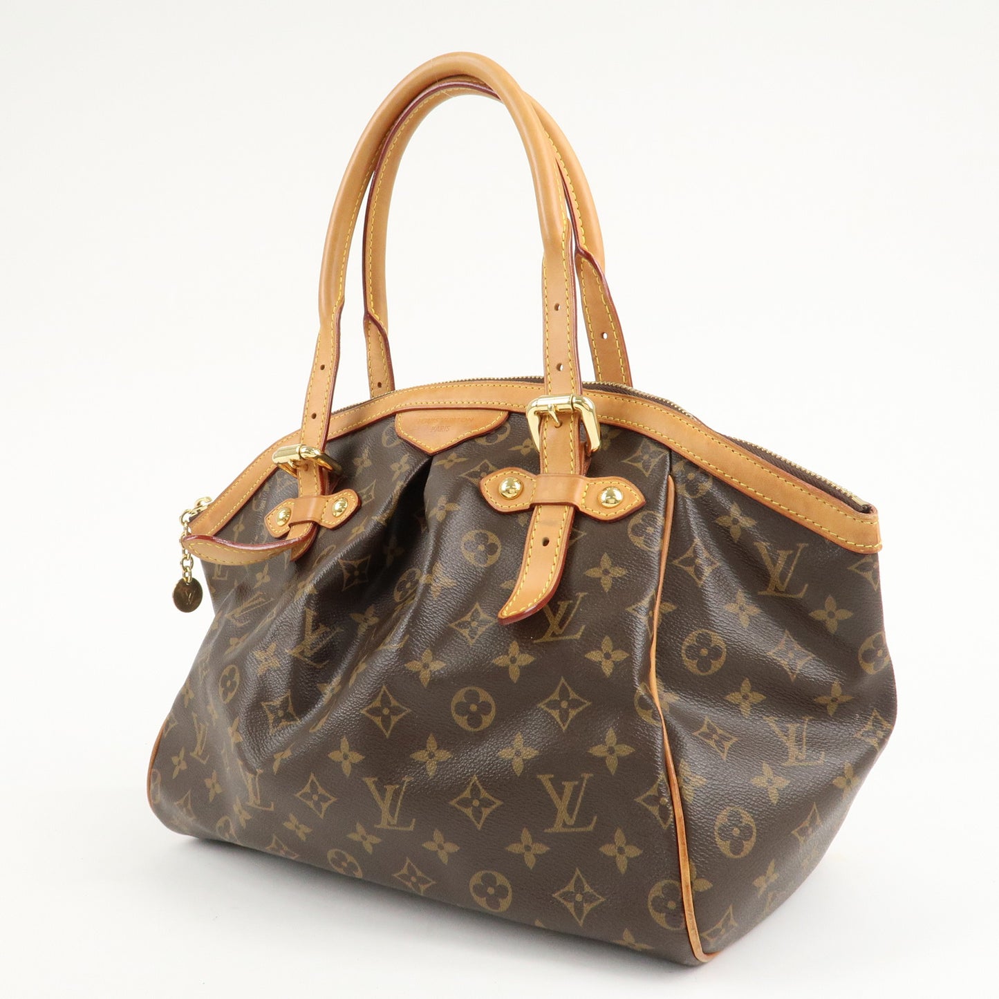 Louis Vuitton Monogram Tivoli GM Shoulder Bag Brown  M40144