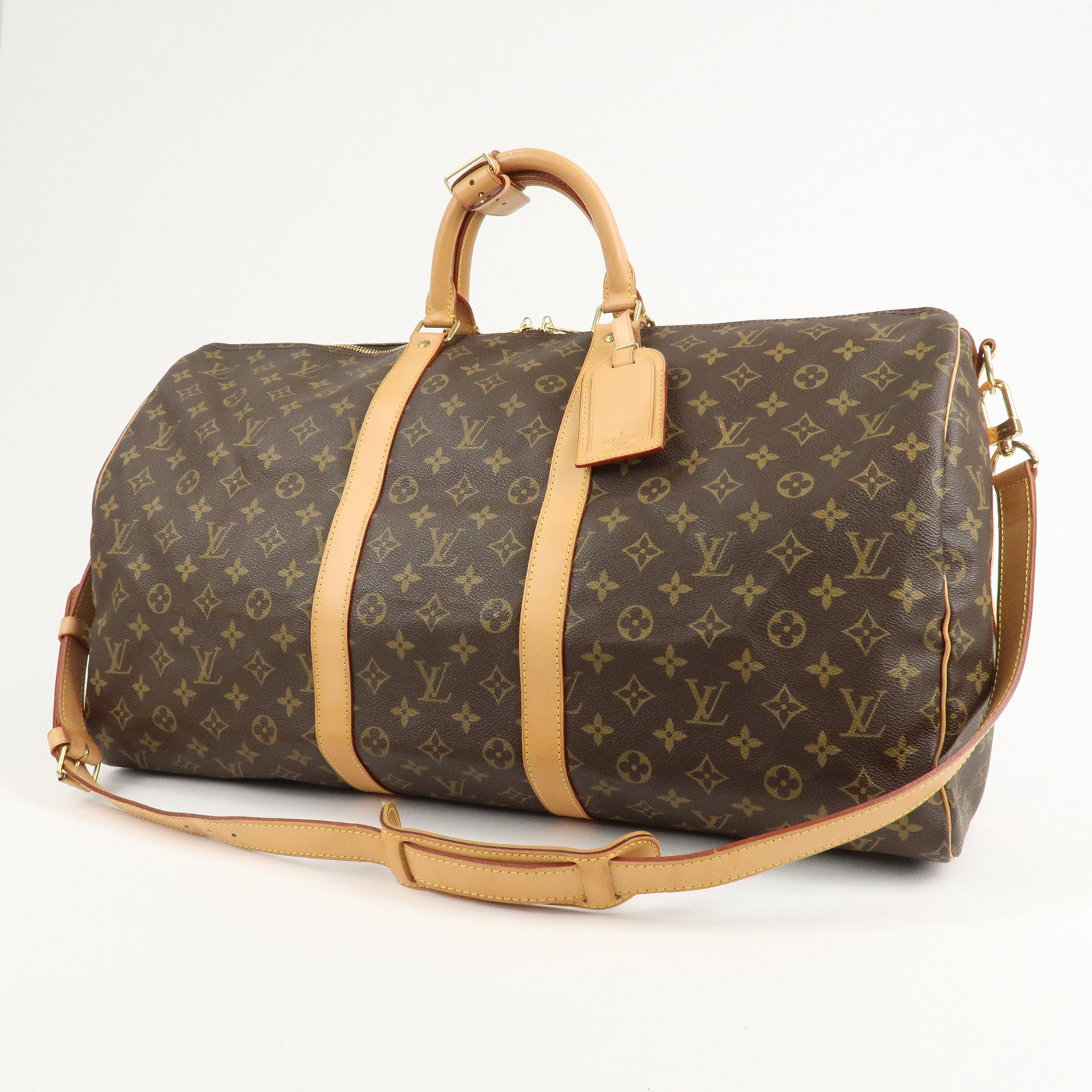 Louis Vuitton Monogram Keep All Bandouliere 55 Bag M41414