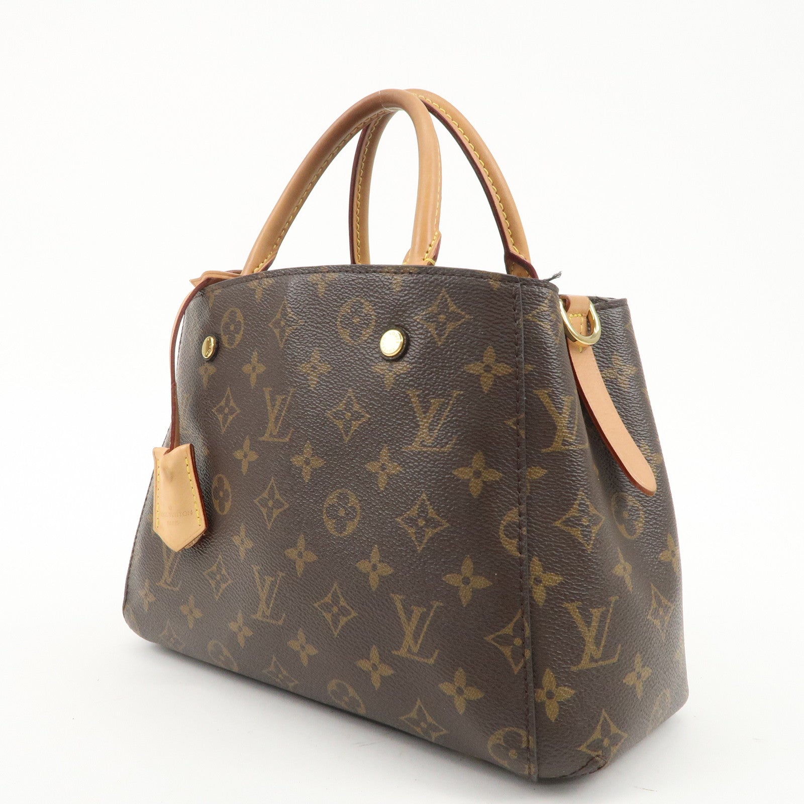 Louis Vuitton Monogram Montaigne BB 2Way Bag Hand Bag M41055 Used