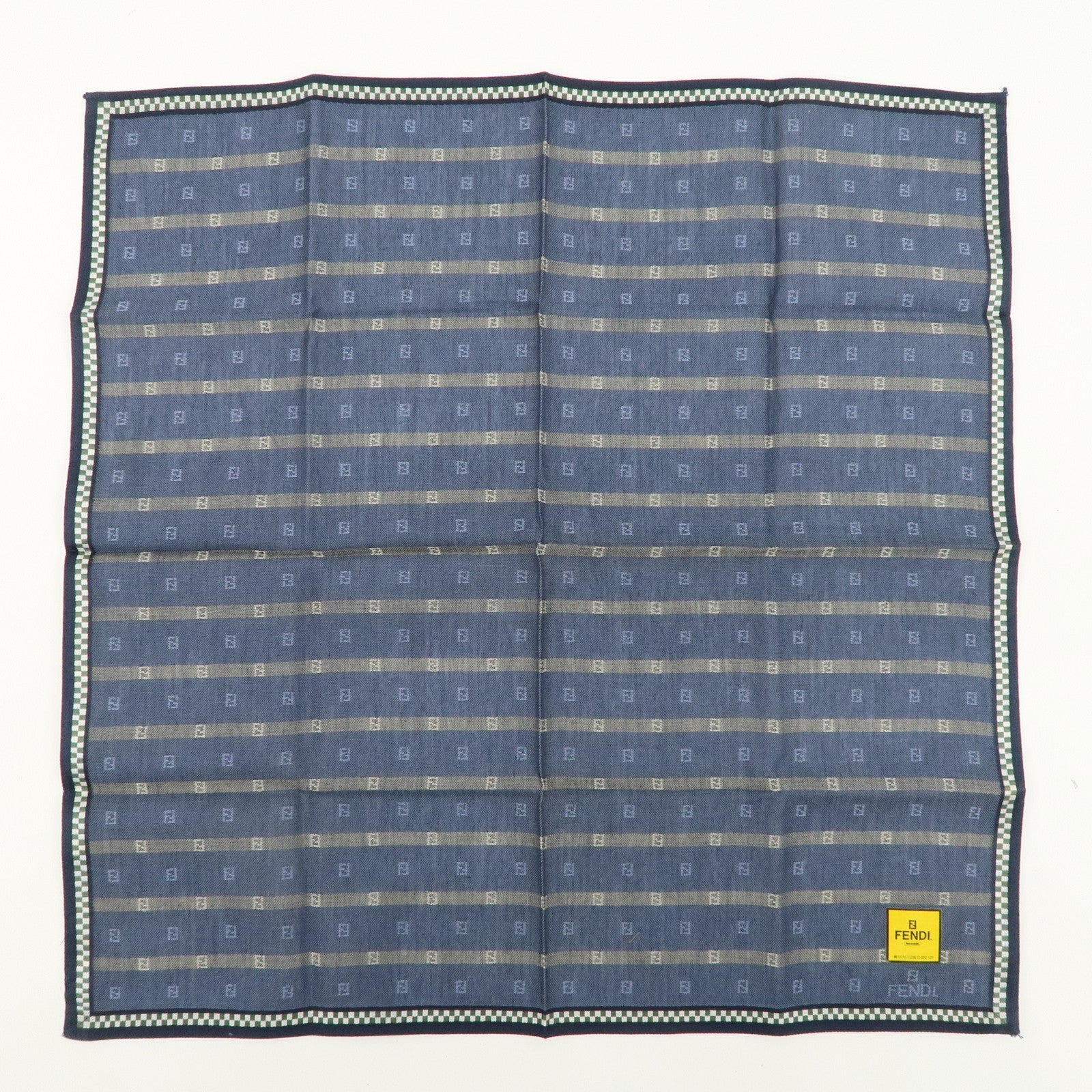 FENDI Set of 5 Cotton 100% Multi-color Handkerchief