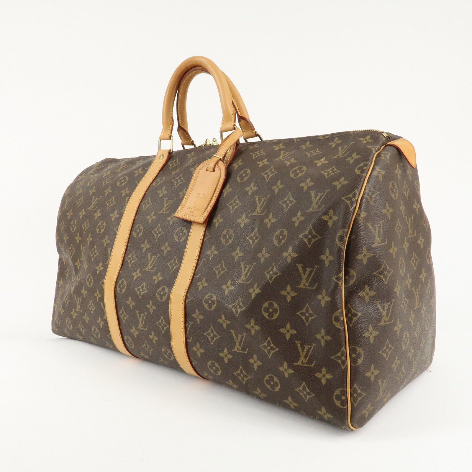 Louis Vuitton Monogram Keep All 55 Boston Bag M41424