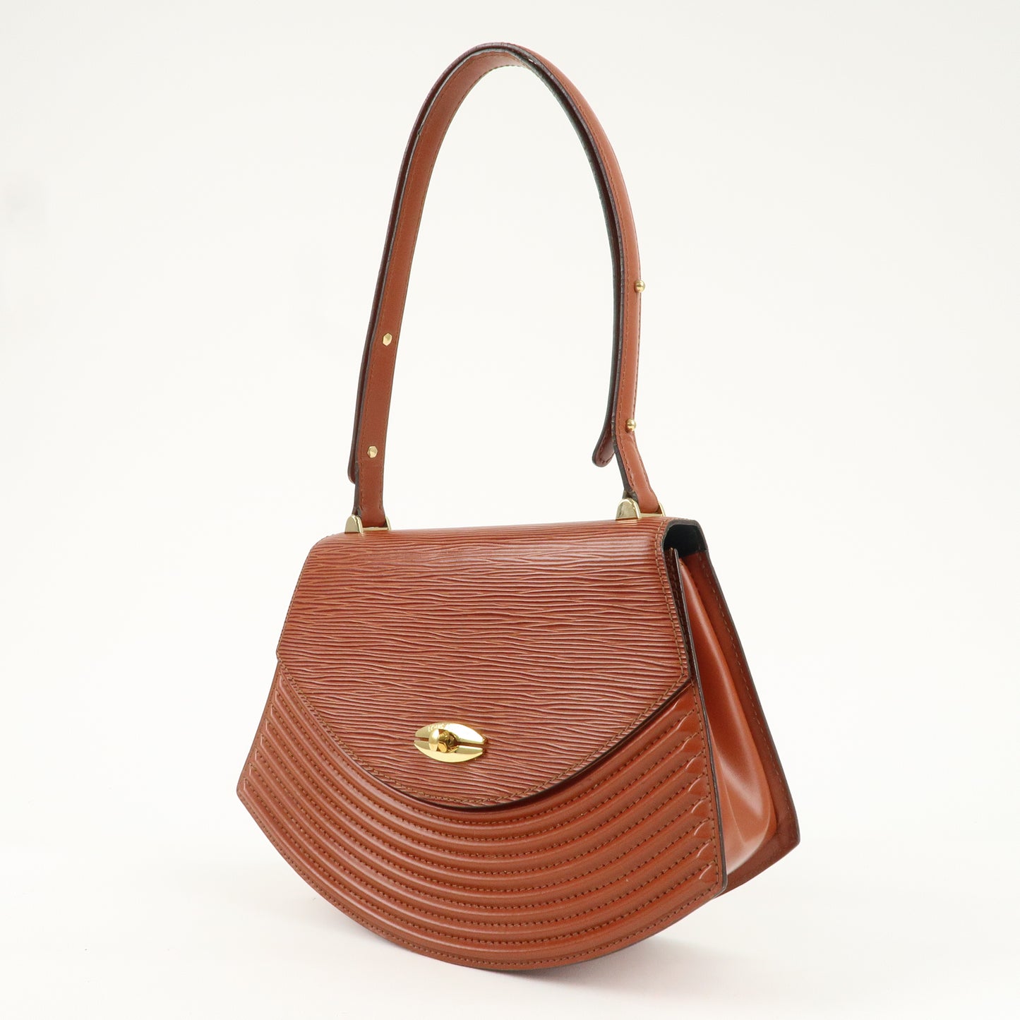 Louis Vuitton Epi Tilsit Shoulder Hand Bag Kenya Brown M52483
