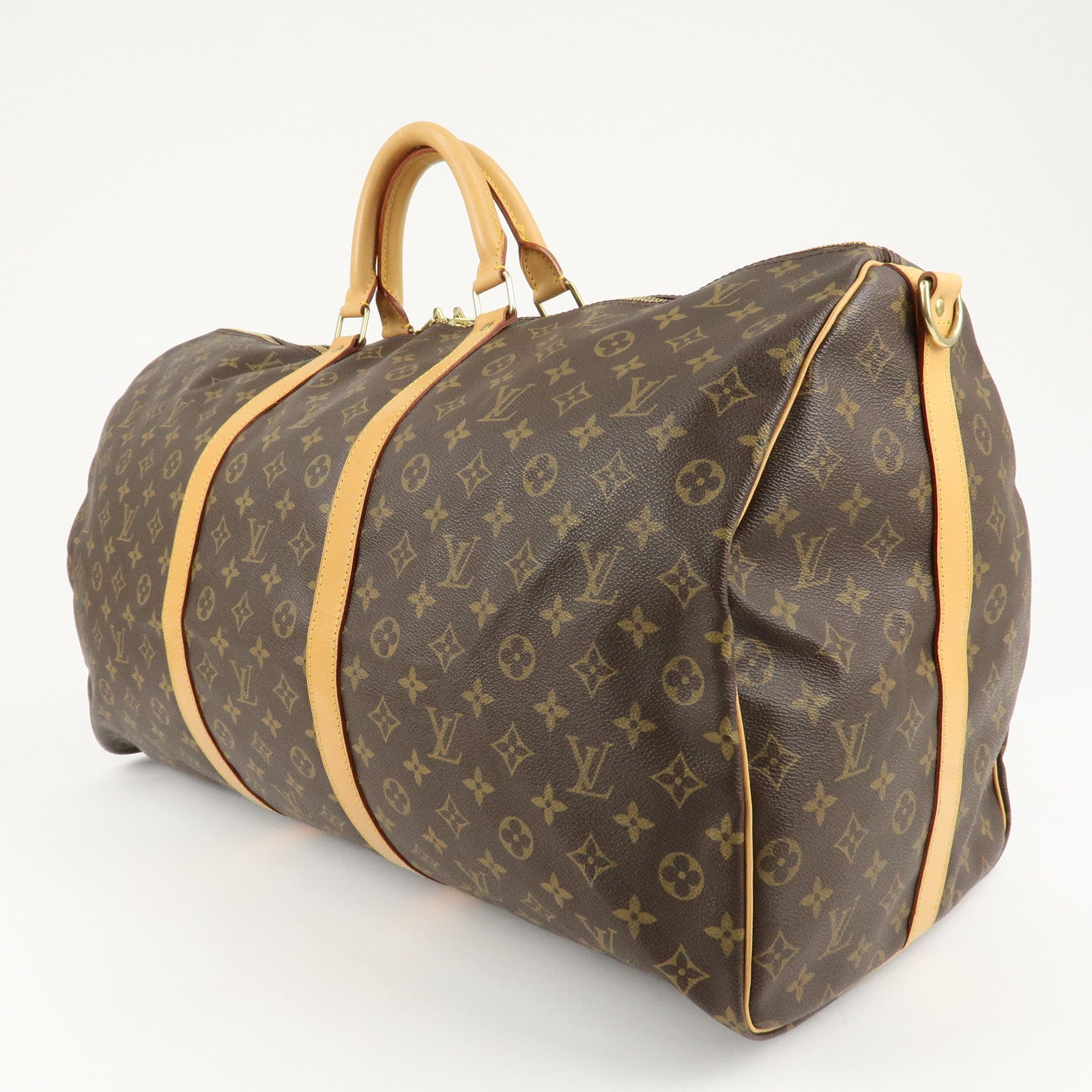 Louis Vuitton Monogram Keep All Bandouliere 60 Bag M41412