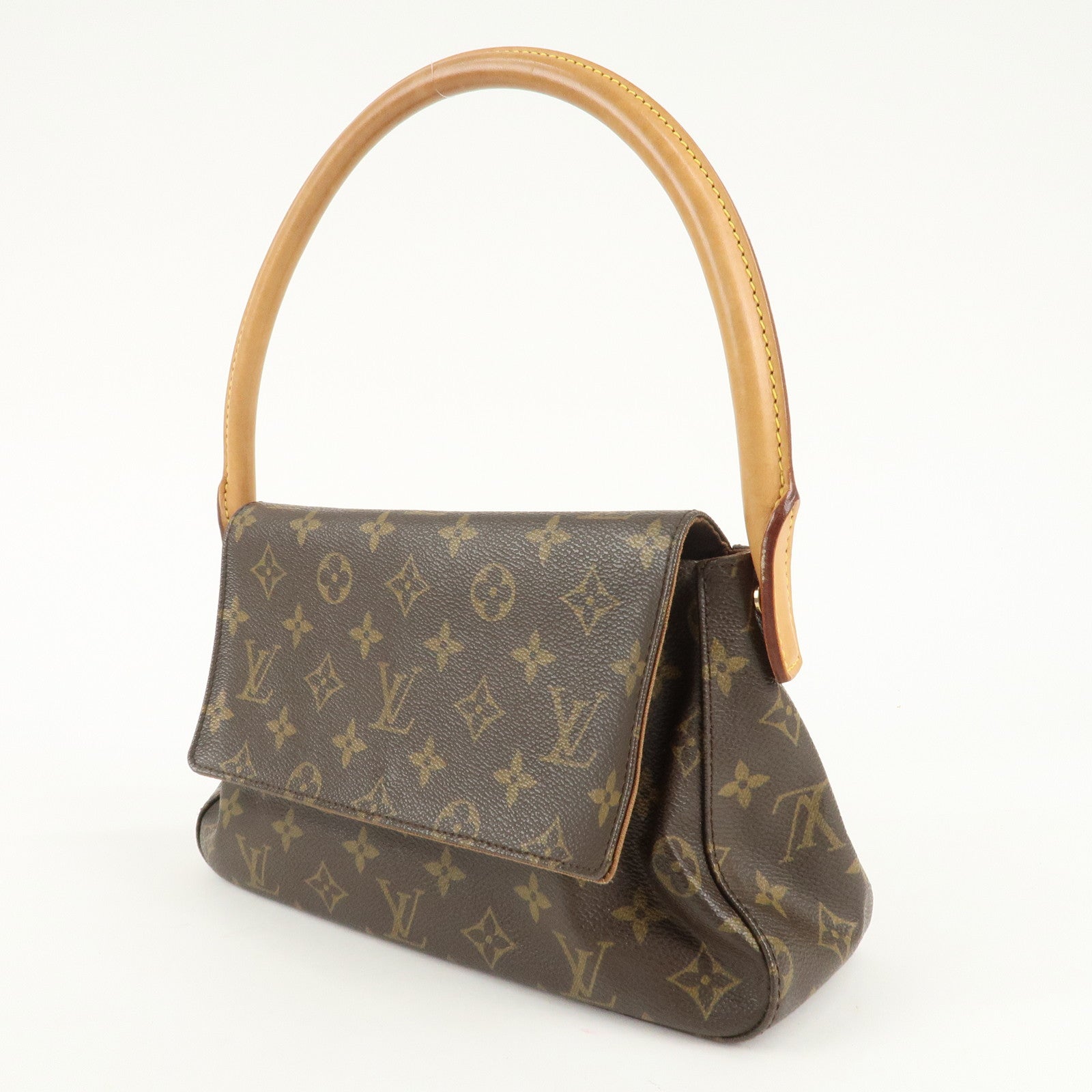 Louis Vuitton Monogram Mini Looping Shoulder Bag Hand Bag M51147