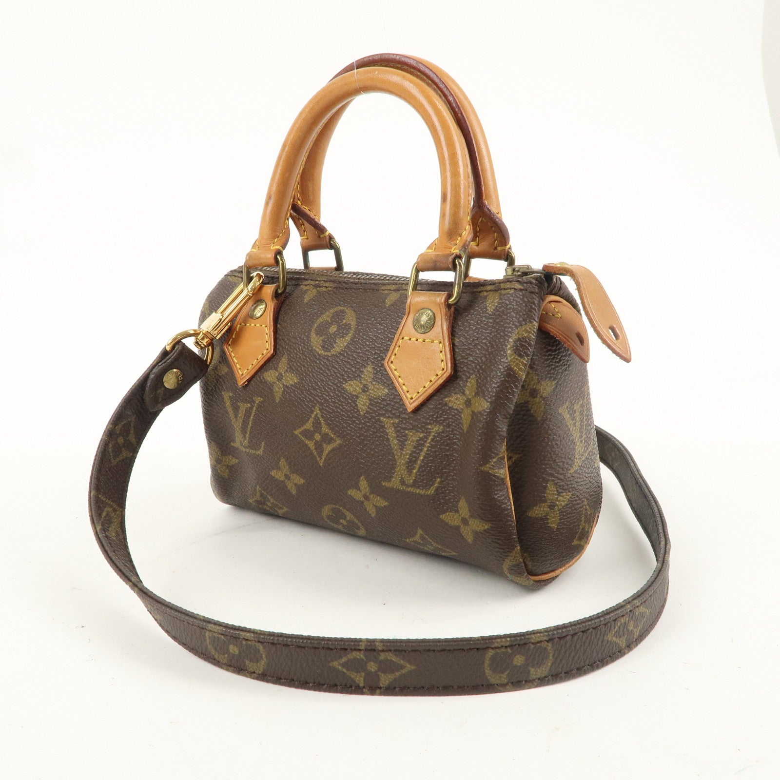 Louis Vuitton Monogram Mini Speedy & Strap M41534 J75010