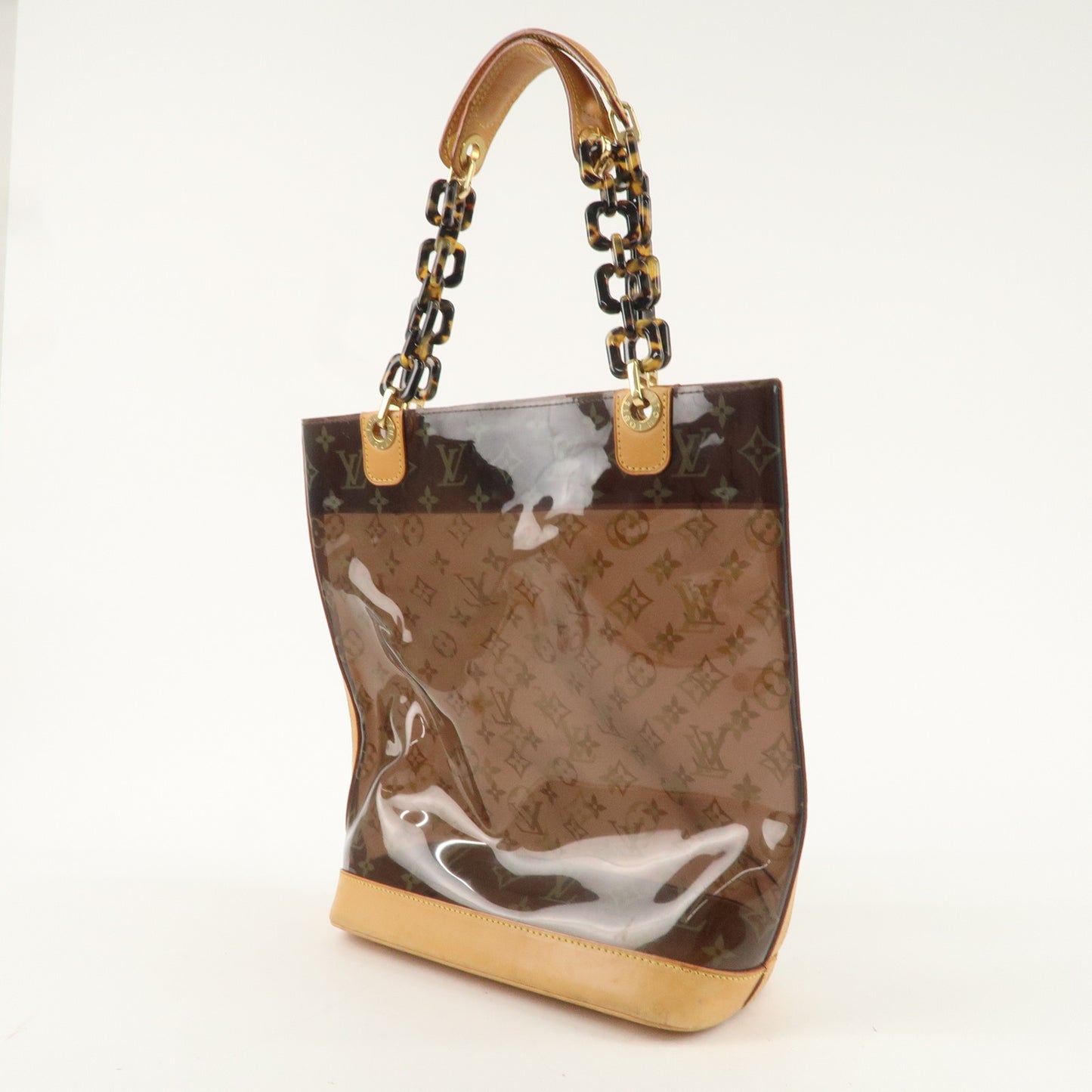 Louis Vuitton Monogram Vinyl Cabas Ambre MM Tote Bag M92501