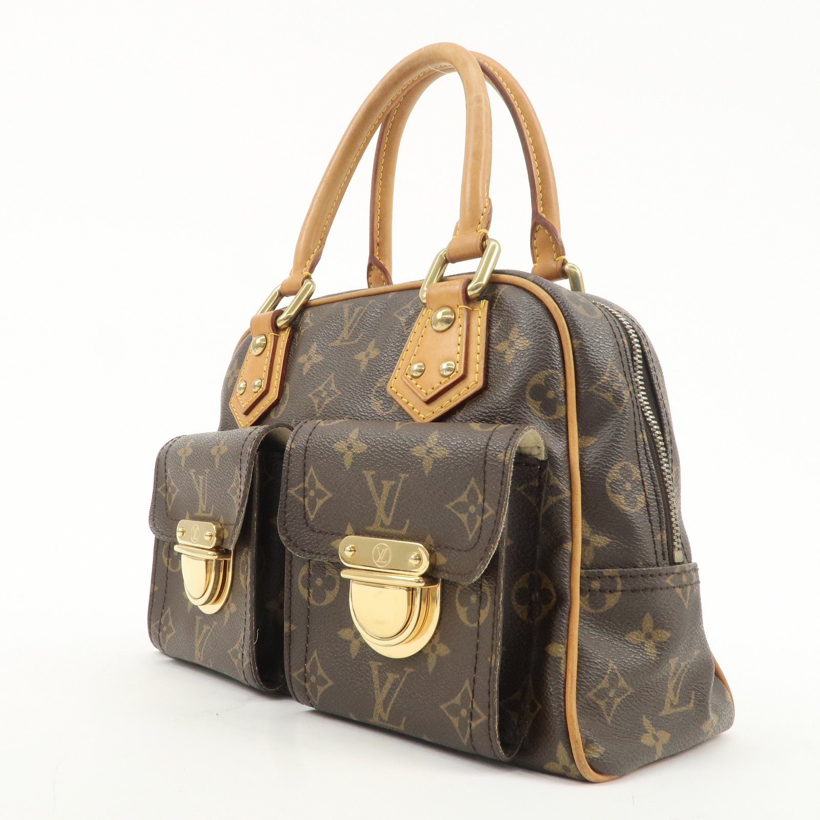 Louis Vuitton Monogram Manhattan PM Hand Bag M40026