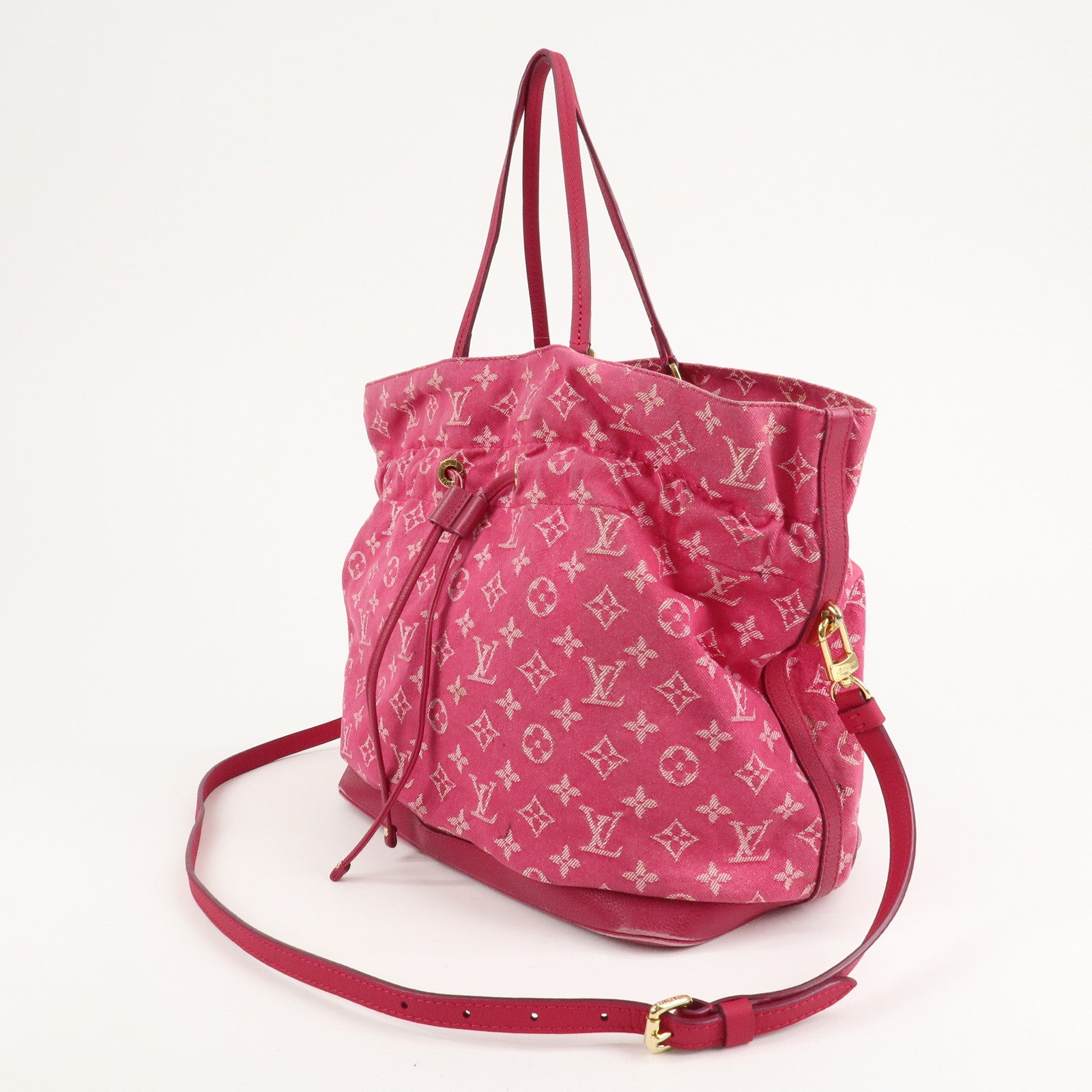 Louis Vuitton Monogram Denim Noefru MM Rose Indien M40870