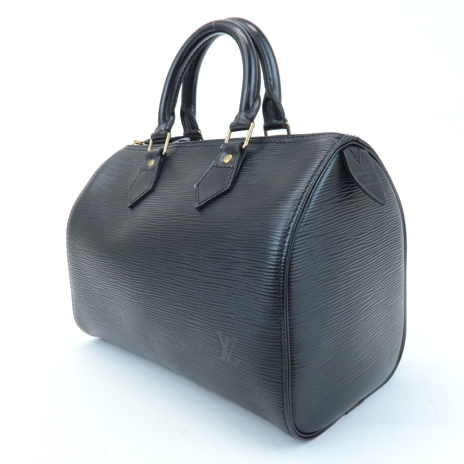 Louis Vuitton Epi Speedy 25 Hand Bag Noir M59032