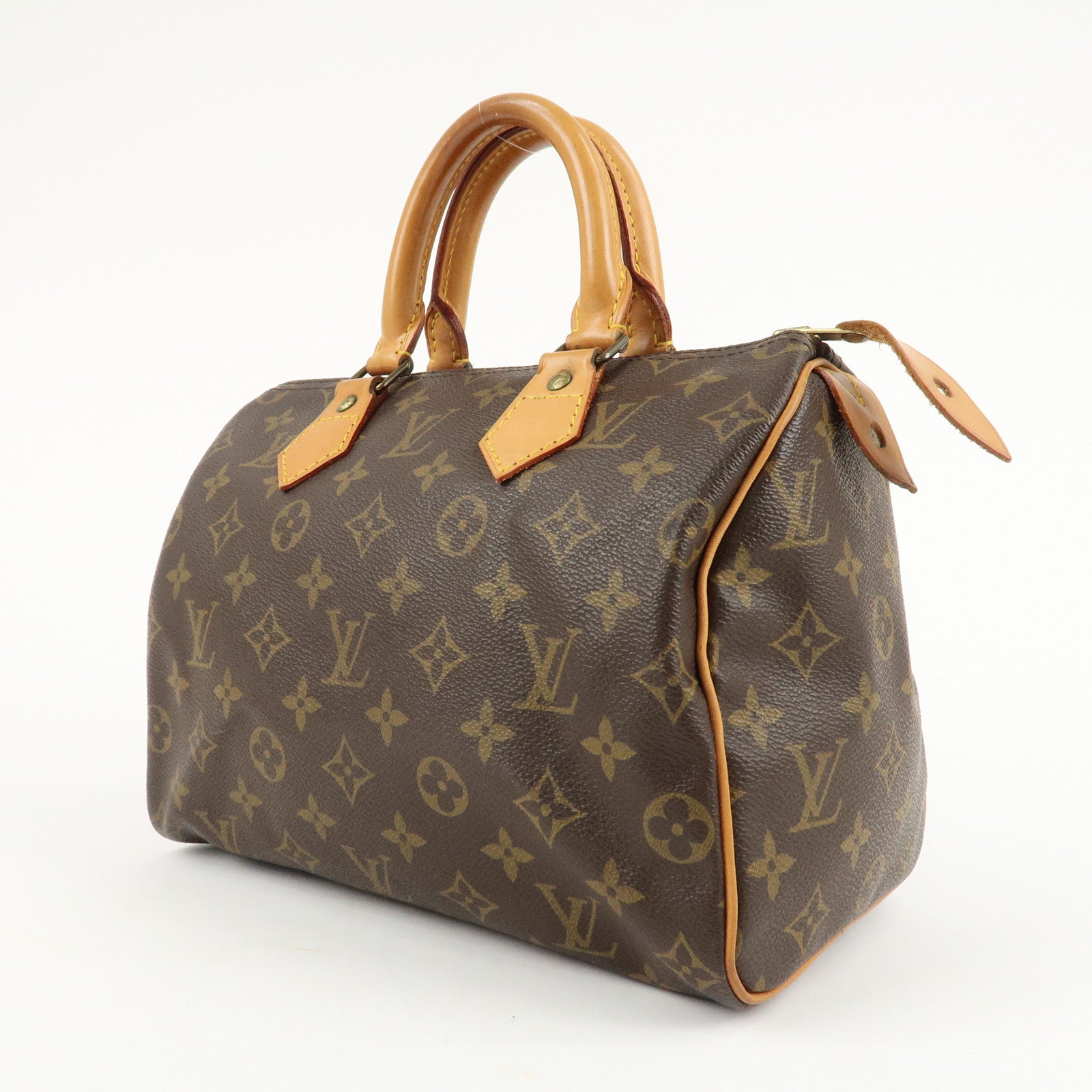 Louis Vuitton Monogram Speedy 25 Hand Bag Boston Bag M41528