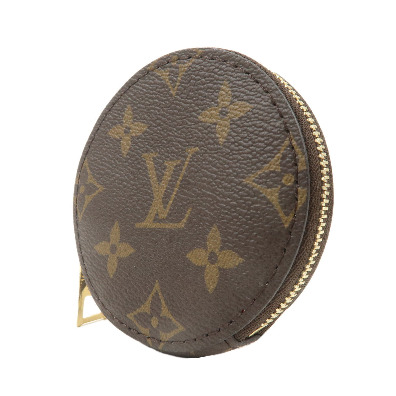 Louis Vuitton Monogram Coin Case For OnTheGo PM Pouch Brown