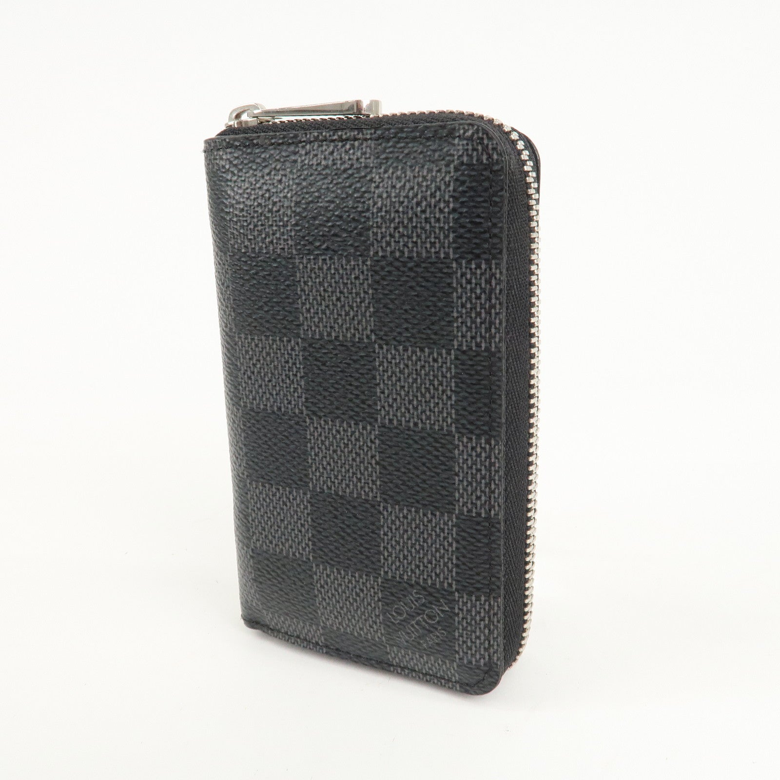 Louis Vuitton Damier Graphite Zippy Coin Purse Coin Case N63076