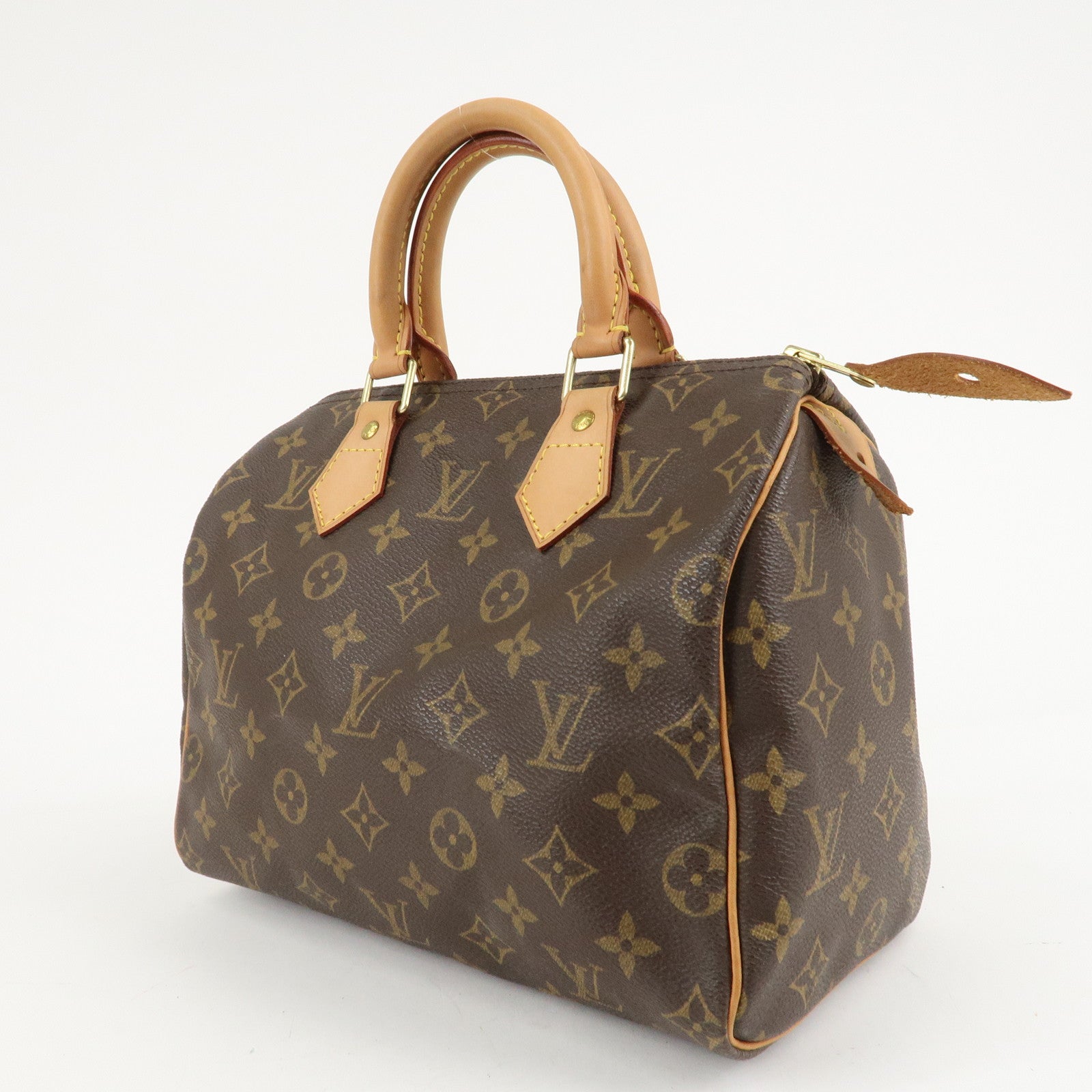 Louis Vuitton Monogram Speedy 25 Hand Bag Boston Bag M41528